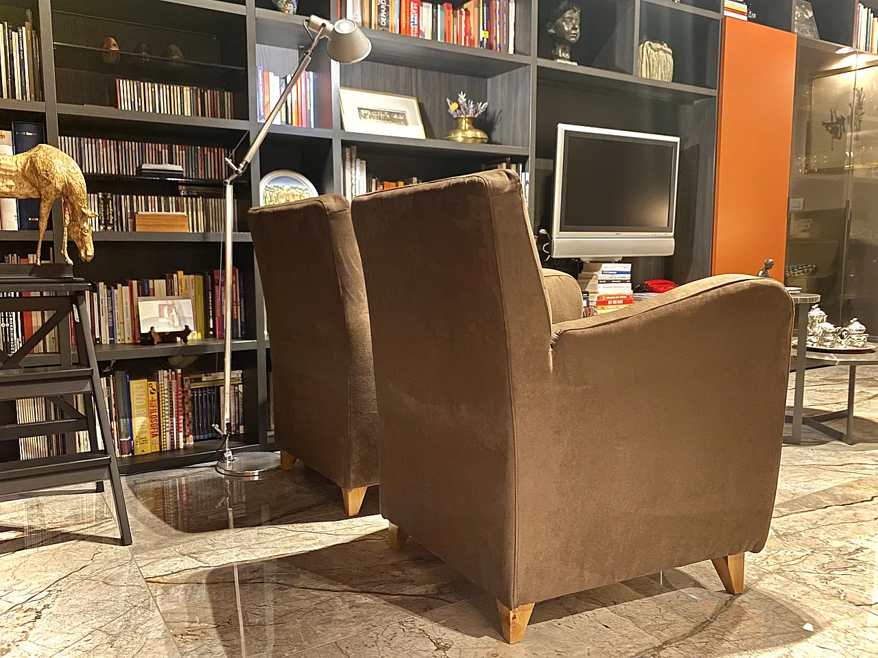 Divano e due poltrone Mobil Girgi modello Alice, 1980 5