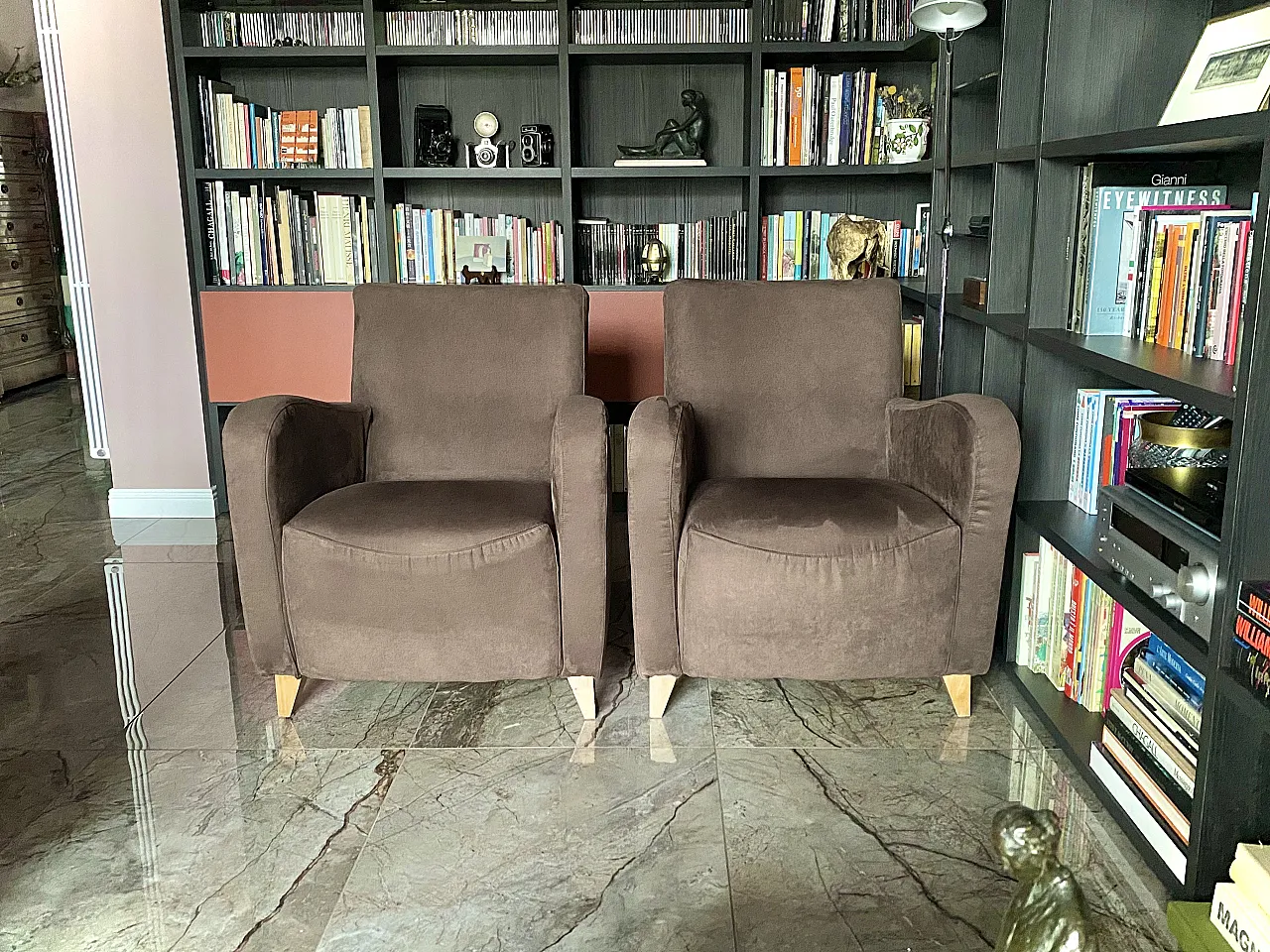 Divano e due poltrone Mobil Girgi modello Alice, 1980 10