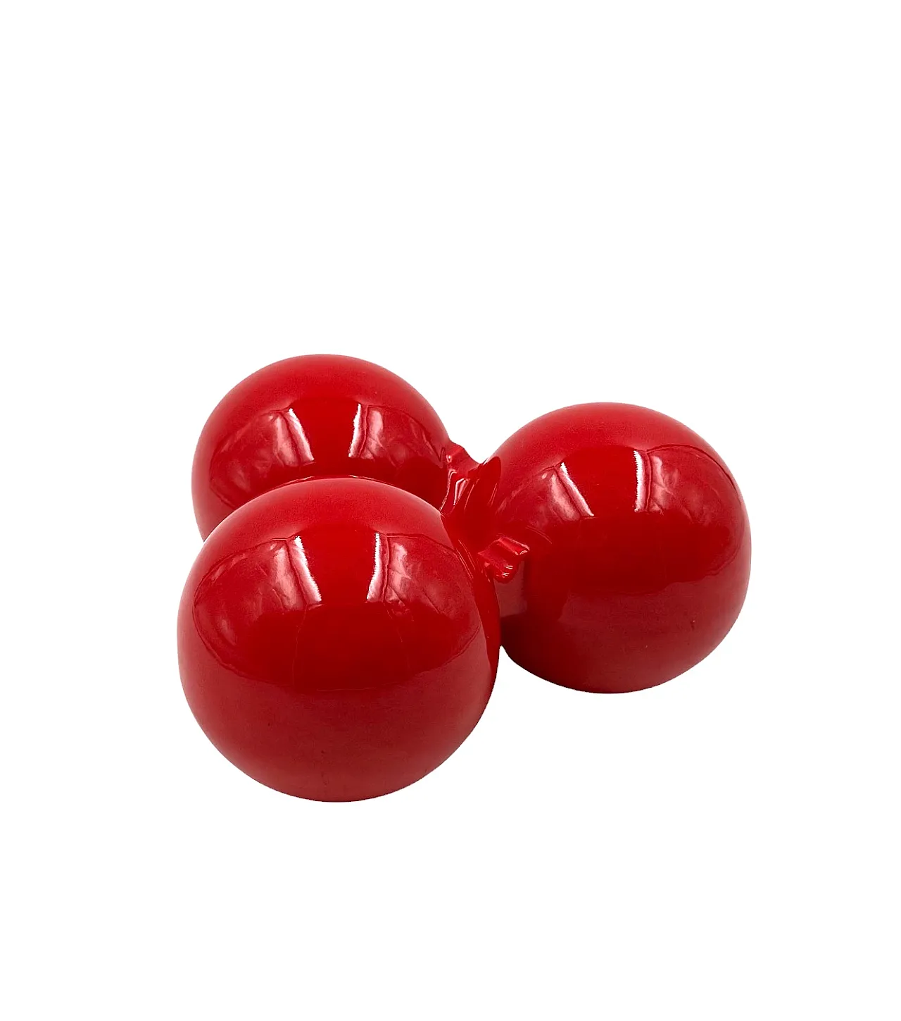 Posacenere in ceramica rossa di Roberto Rigon per Bertoncello, 1970 13