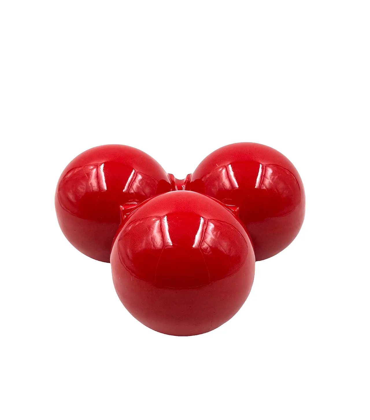 Posacenere in ceramica rossa di Roberto Rigon per Bertoncello, 1970 14