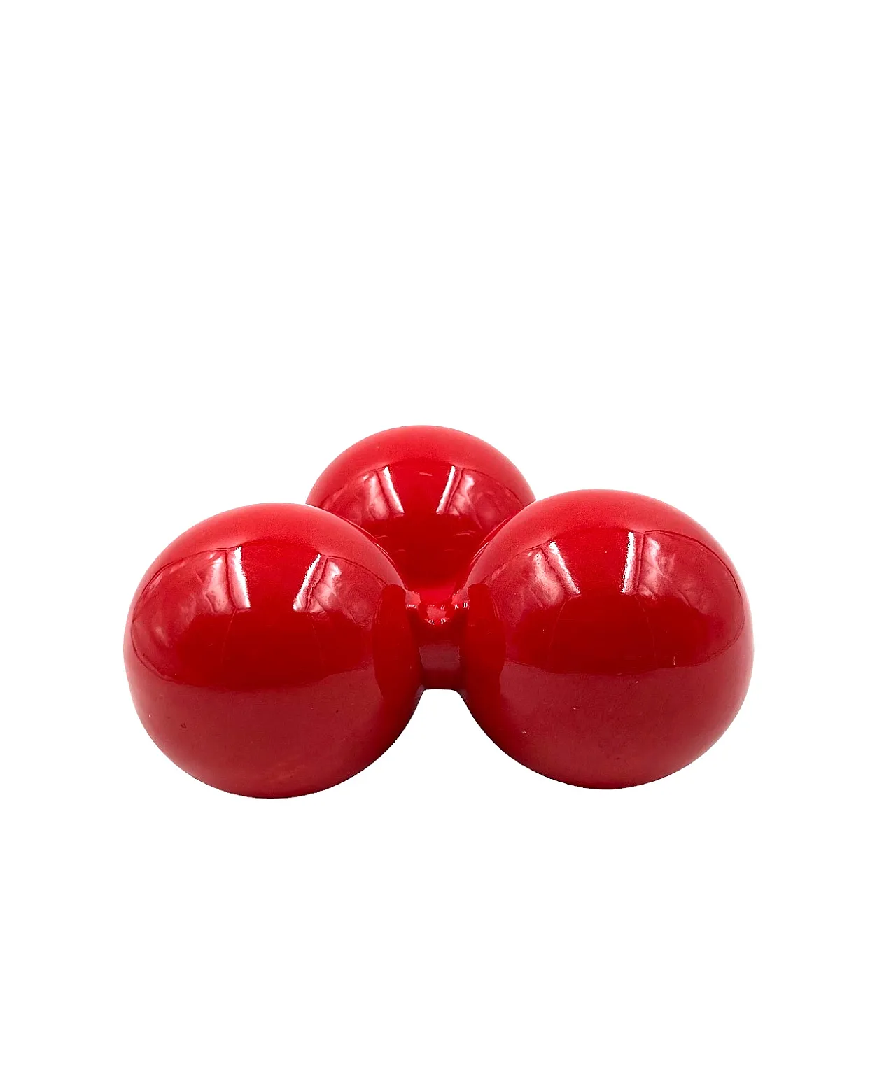 Posacenere in ceramica rossa di Roberto Rigon per Bertoncello, 1970 18