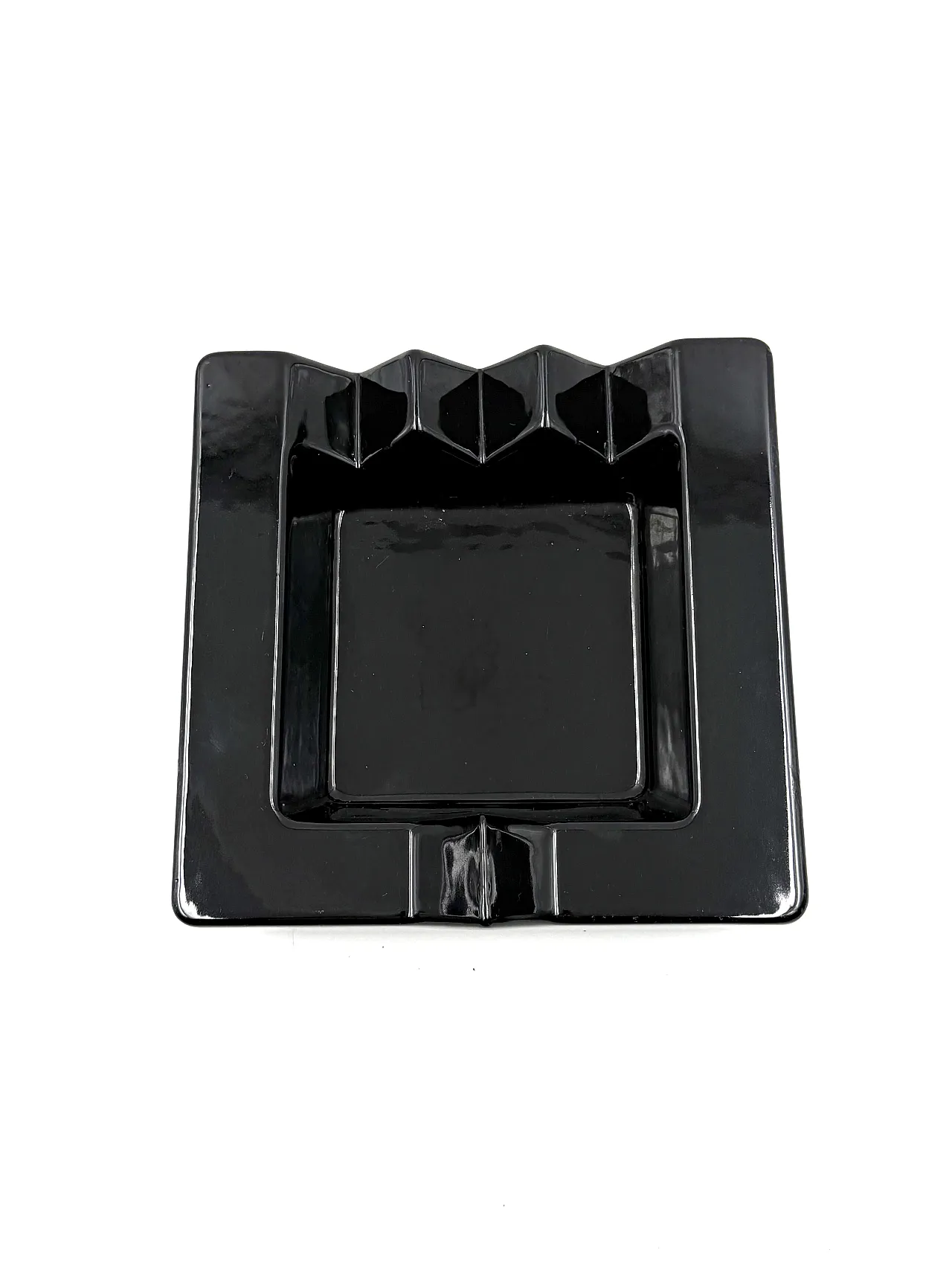 Posacenere postmoderno in ceramica stile di Ettore Sottsass, anni '80 15