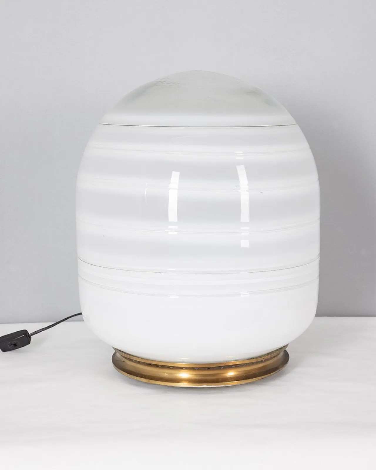 Table lamp in Murano glass by Barbini, 1970s 1