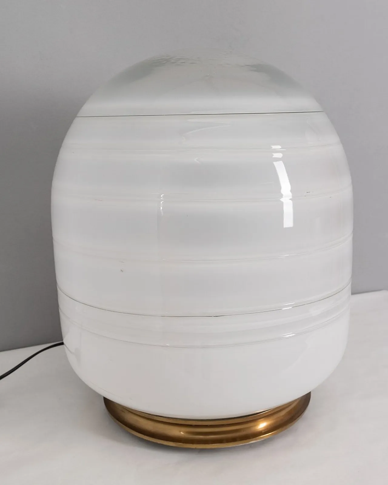 Table lamp in Murano glass by Barbini, 1970s 2