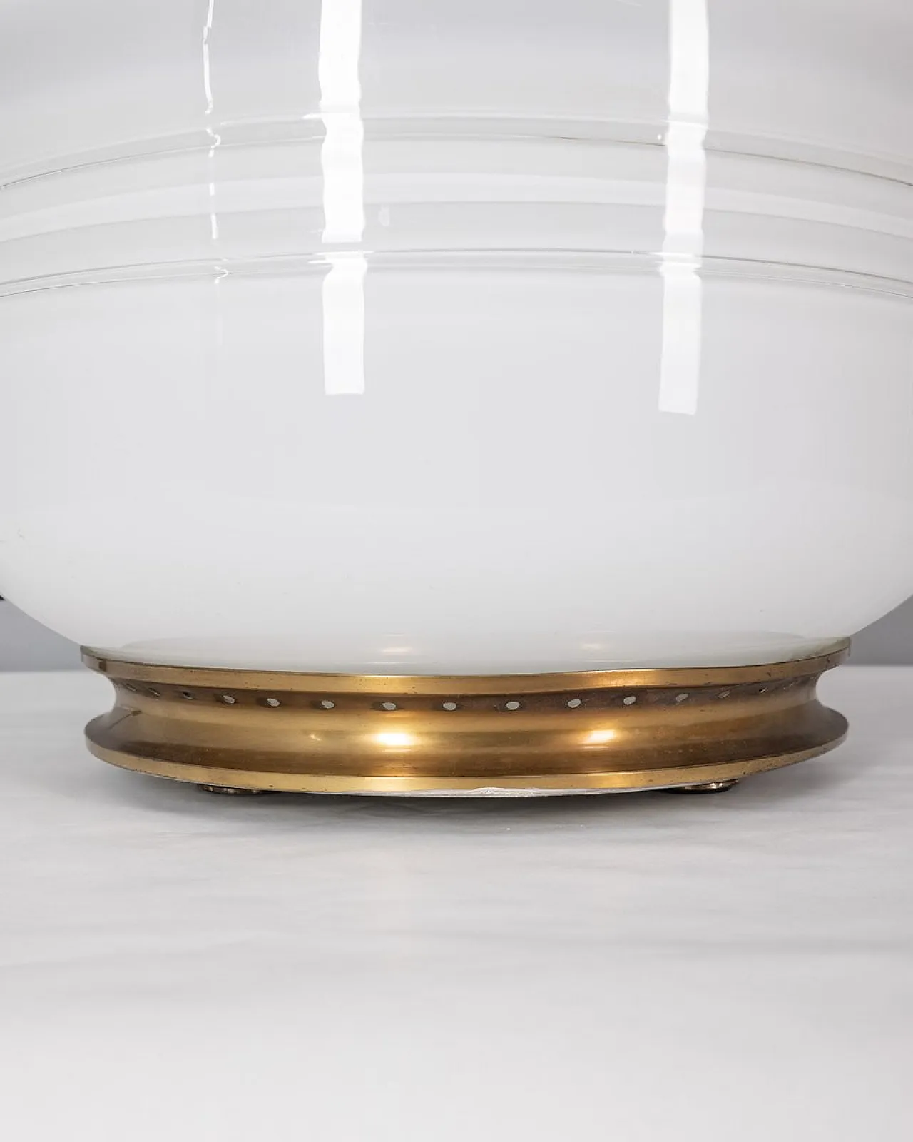 Table lamp in Murano glass by Barbini, 1970s 7