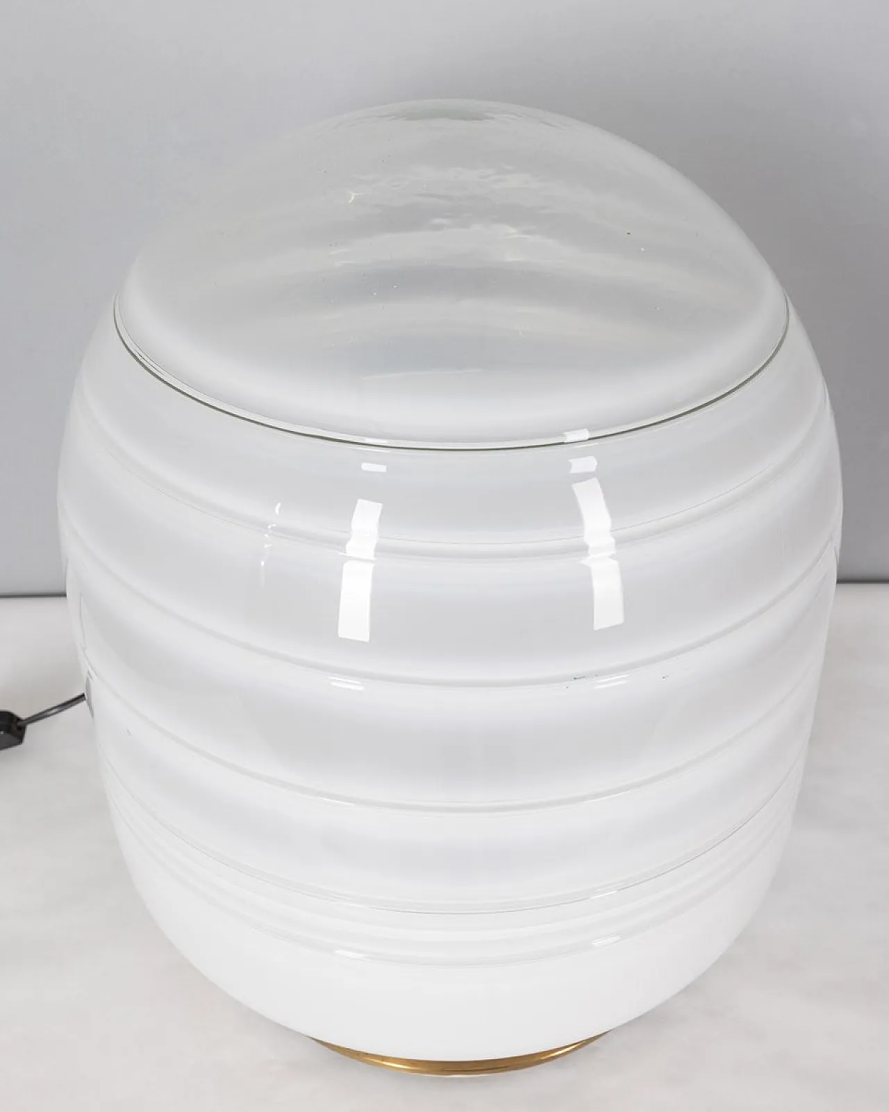 Table lamp in Murano glass by Barbini, 1970s 8