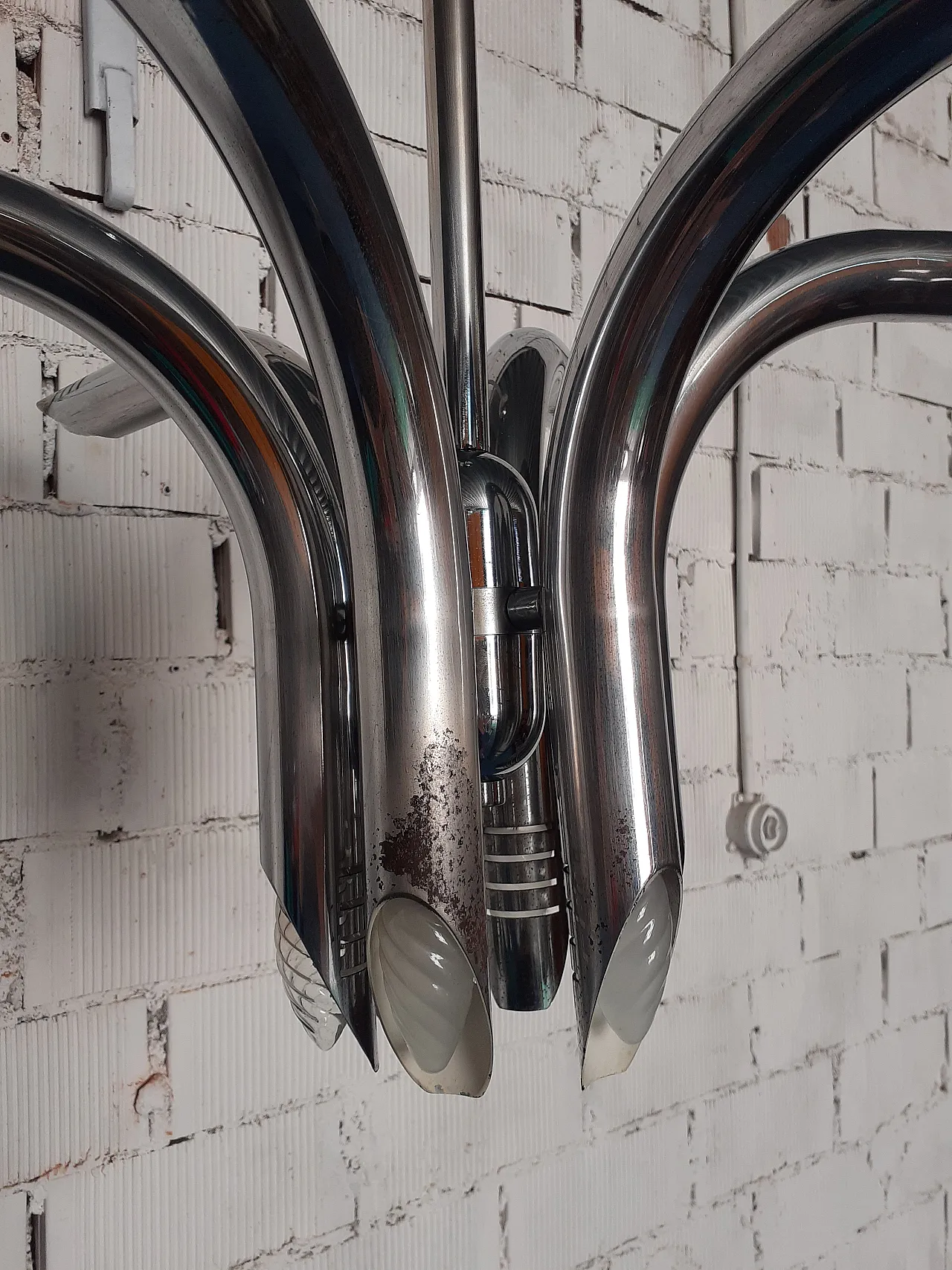 Lampadario Reggiani, anni '70 3