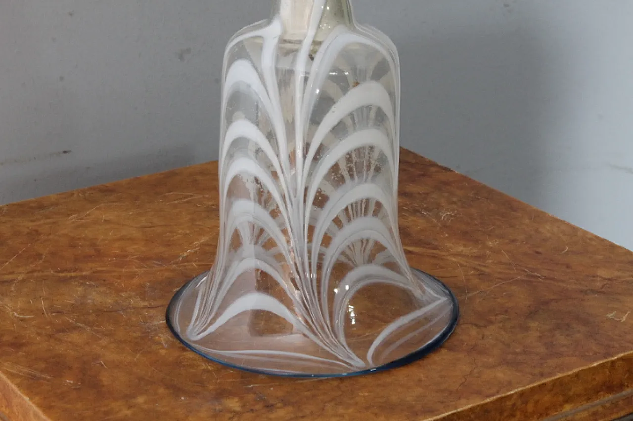 Glass Campana End Murano Venice,  late 19th century 2