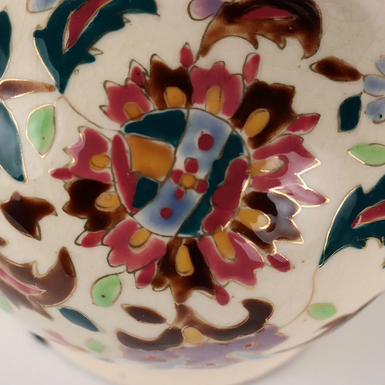 Coppia di anfore in ceramica e antimonio, fine '900 5