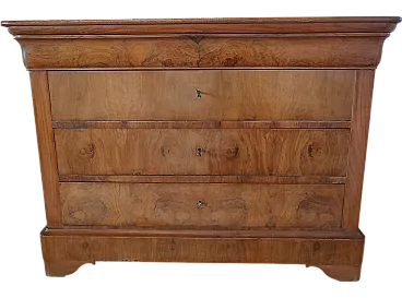 Cassettone lastronato in Luigi Filippo, '800