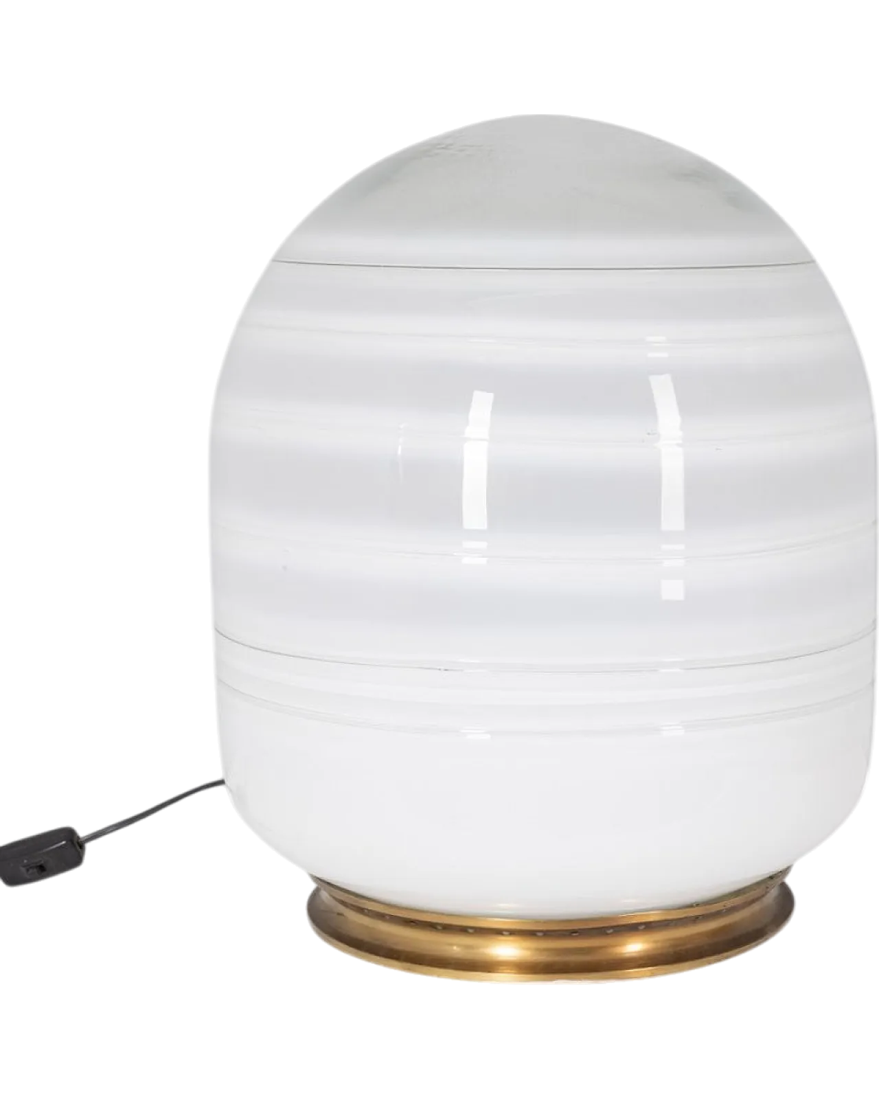 Table lamp in Murano glass by Barbini, 1970s 11