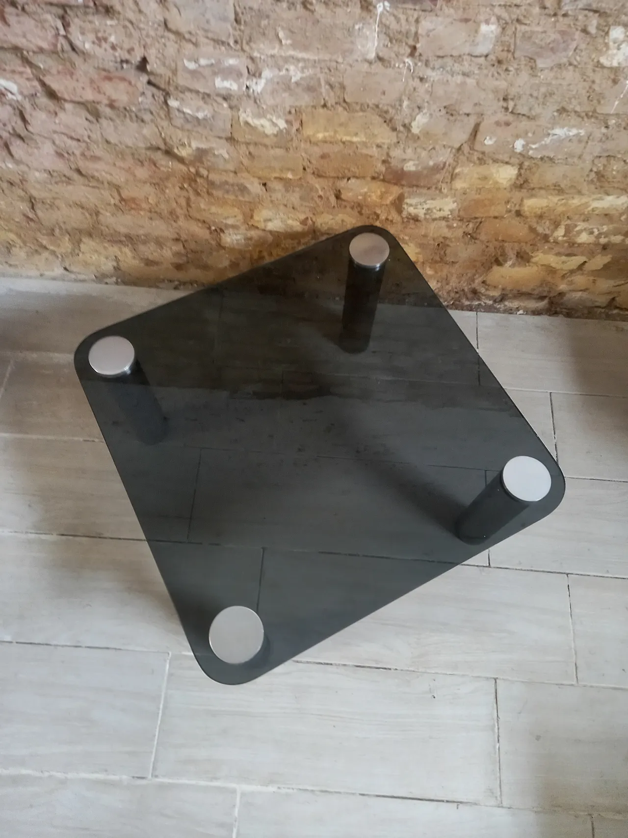 Coffee table 70s COMMER GLASS ' 4