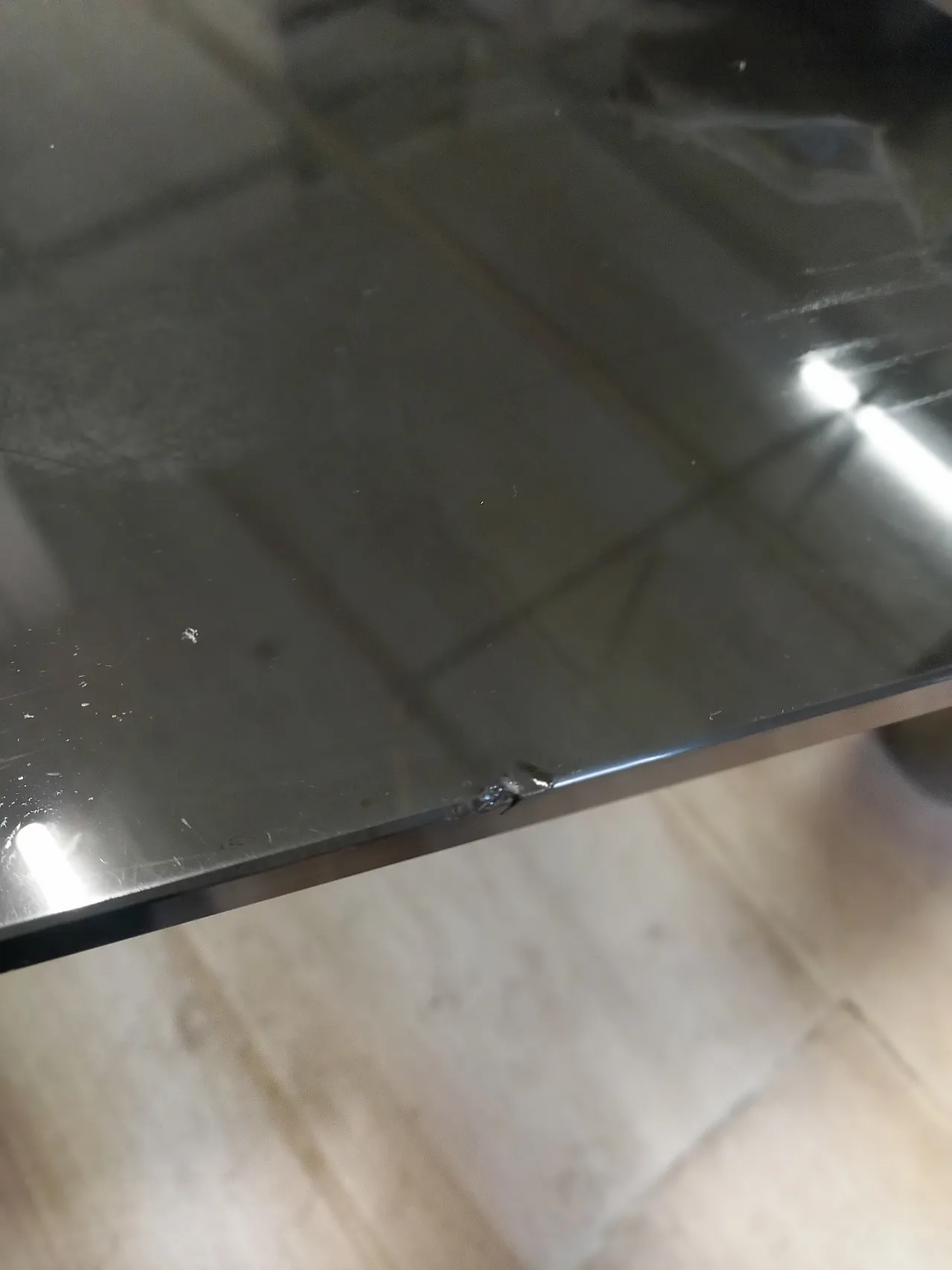 Coffee table 70s COMMER GLASS ' 5