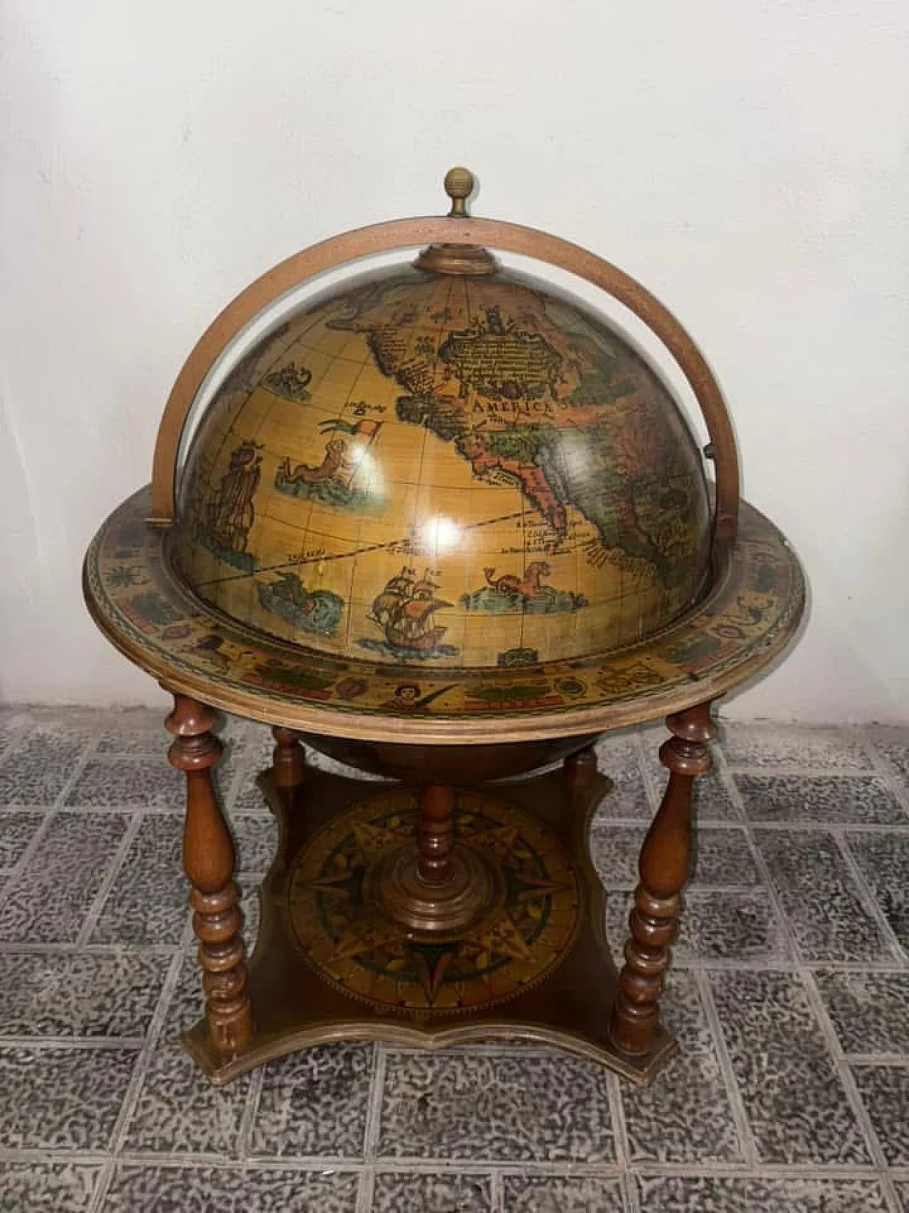 Mappamondo vintage, anni '30 1