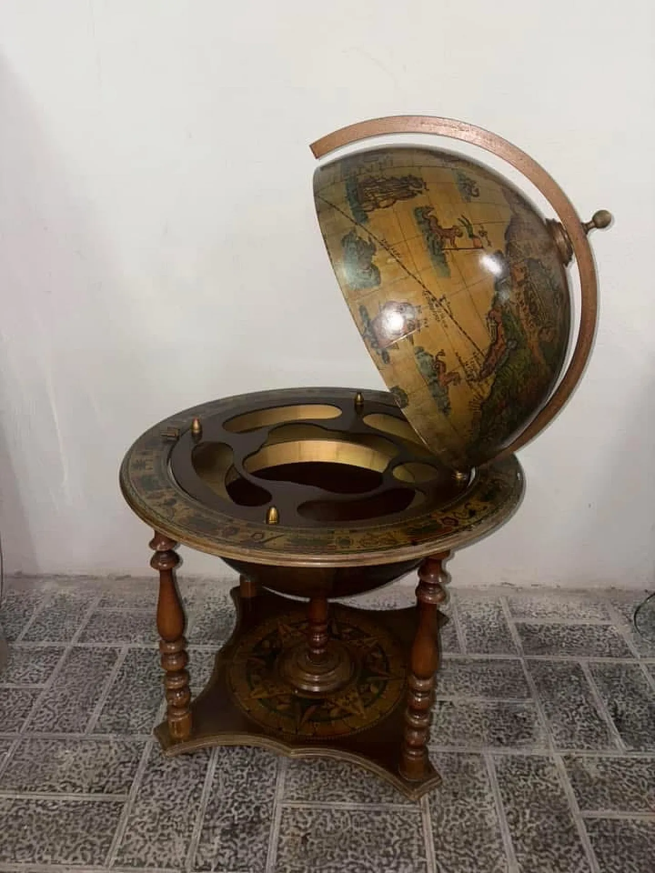 Mappamondo vintage, anni '30 4