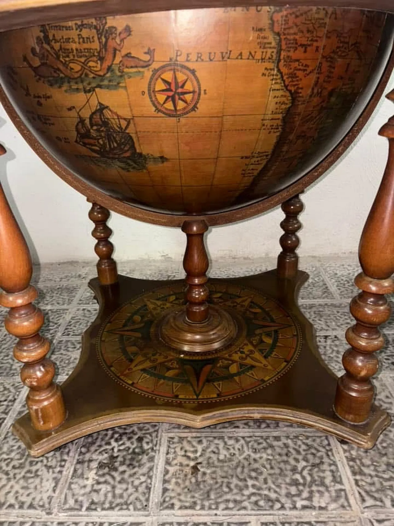 Mappamondo vintage, anni '30 5