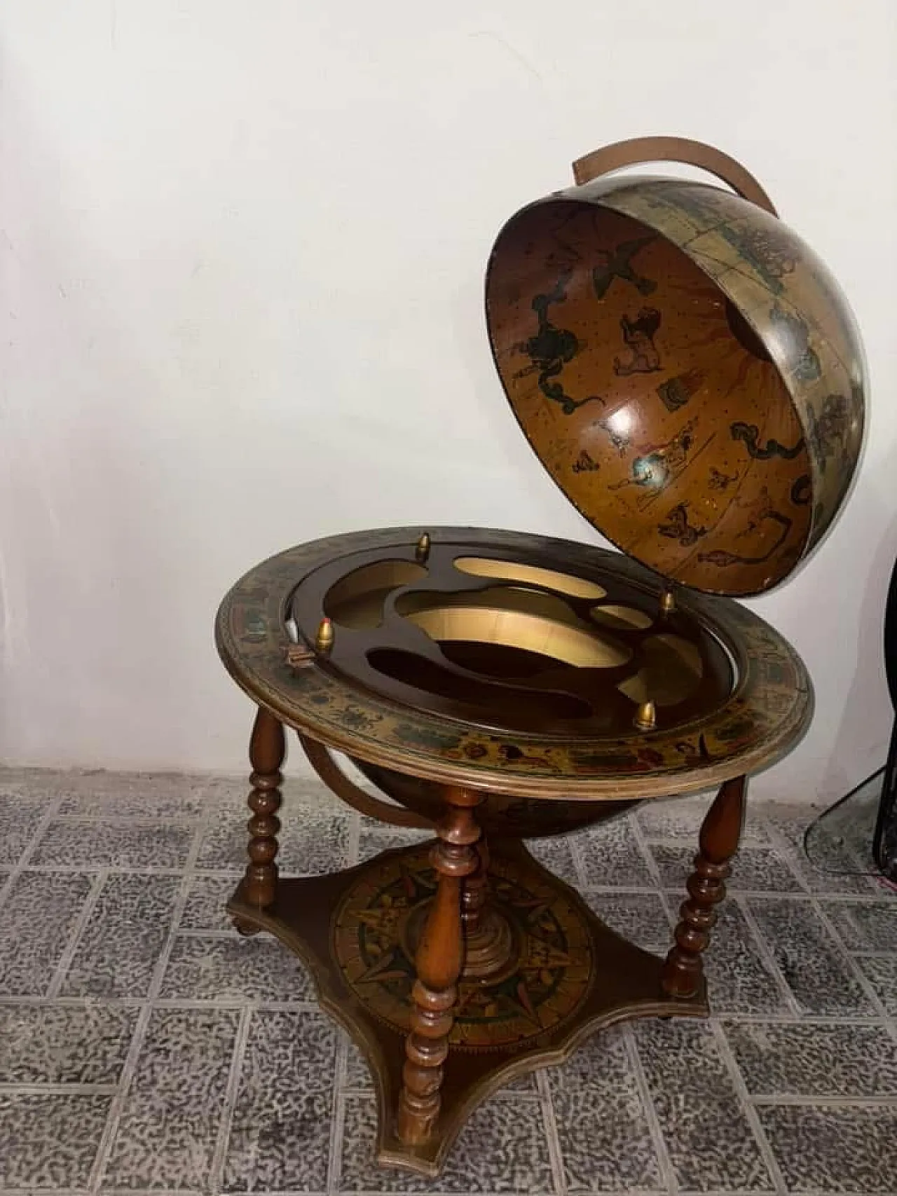 Mappamondo vintage, anni '30 6