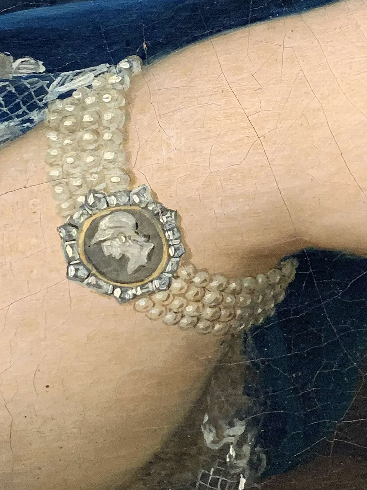 Ritratto ad Olio Su Tela Di Maria Teresa d Austria 1750 Circa 3