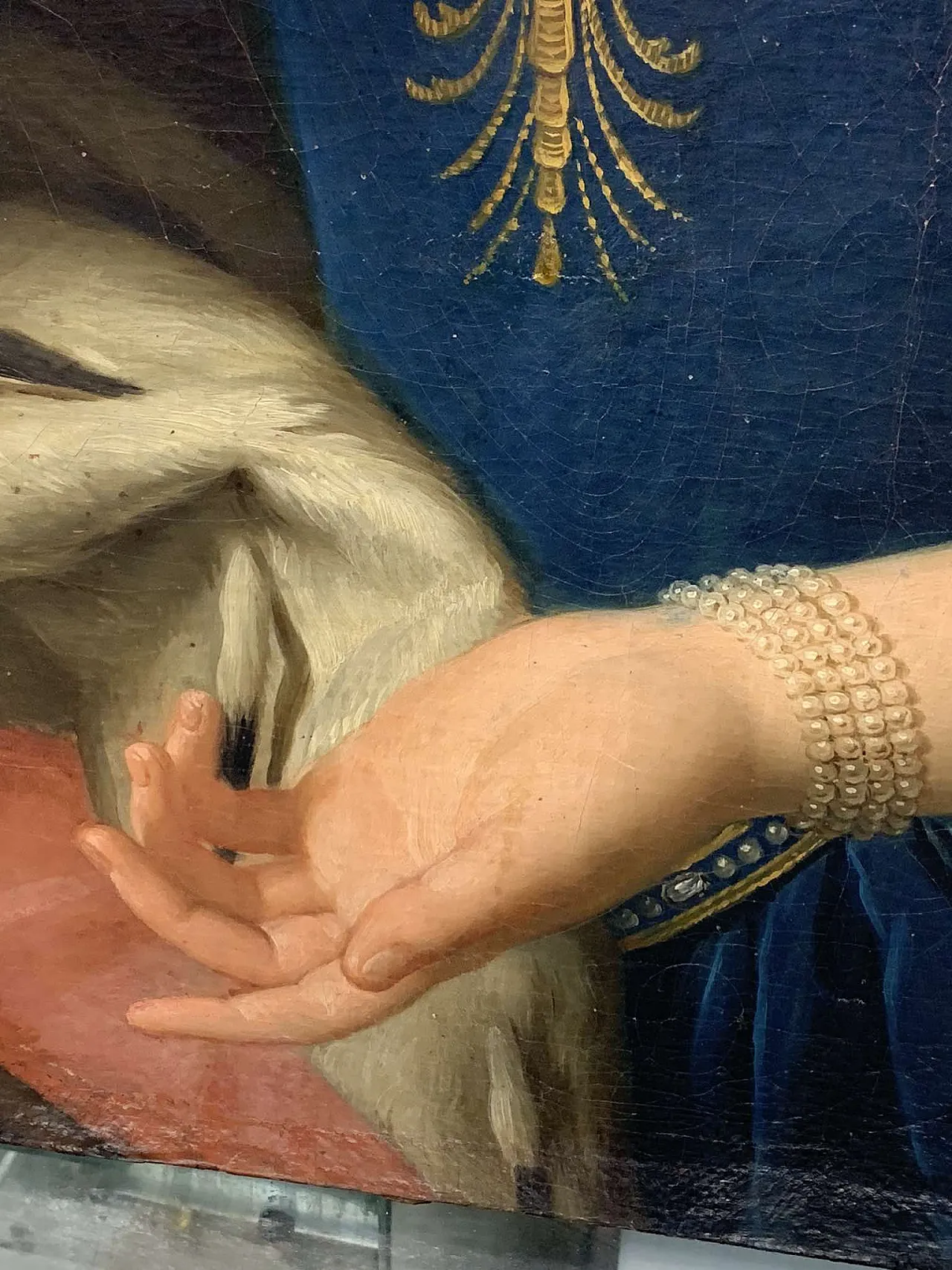 Ritratto ad Olio Su Tela Di Maria Teresa d Austria 1750 Circa 4