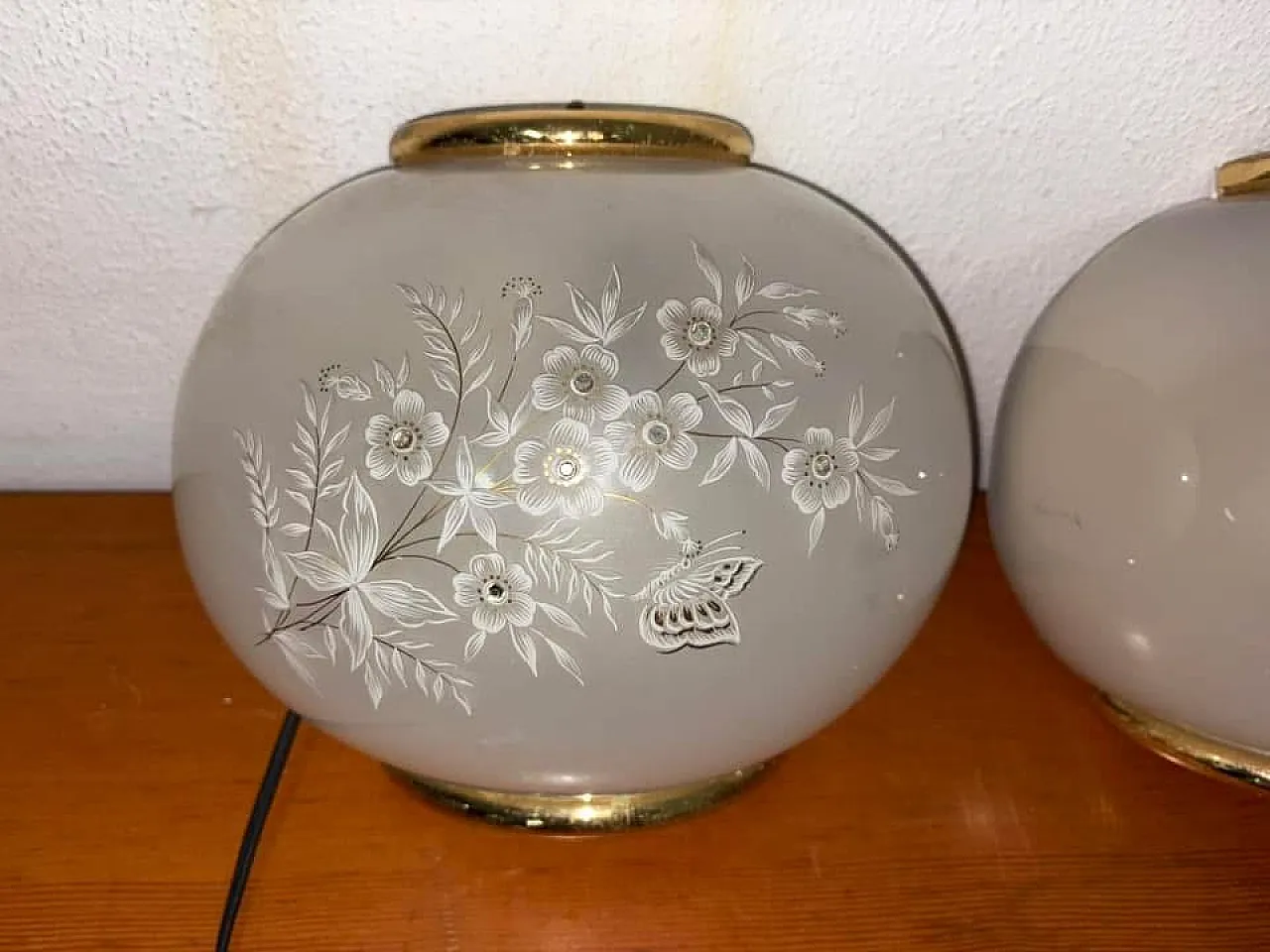 Coppia applique vetro di Murano, anni '70 8