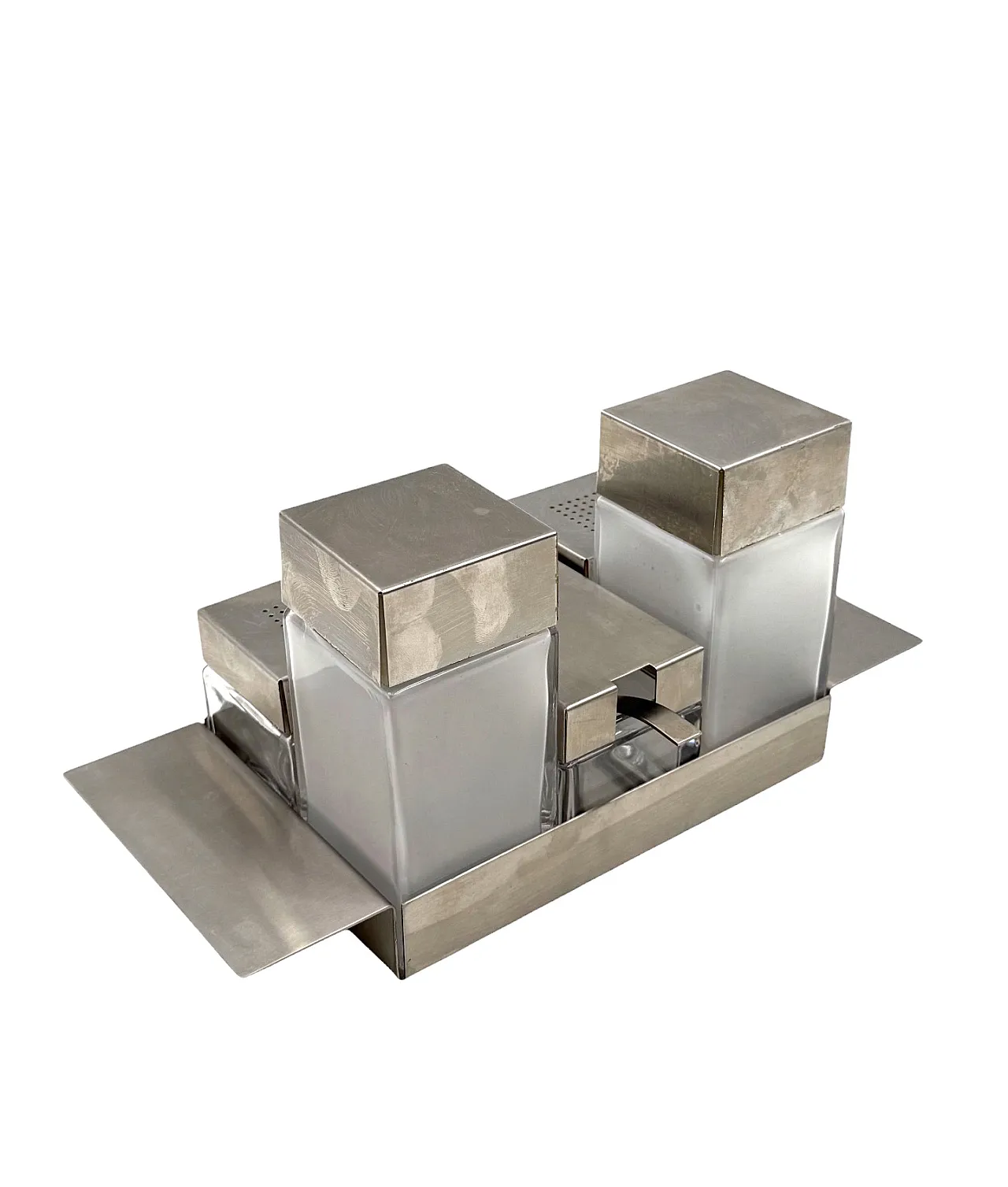 Hollywood Regency Cruet-set, Zani Italy manufacture, 1970s. 12