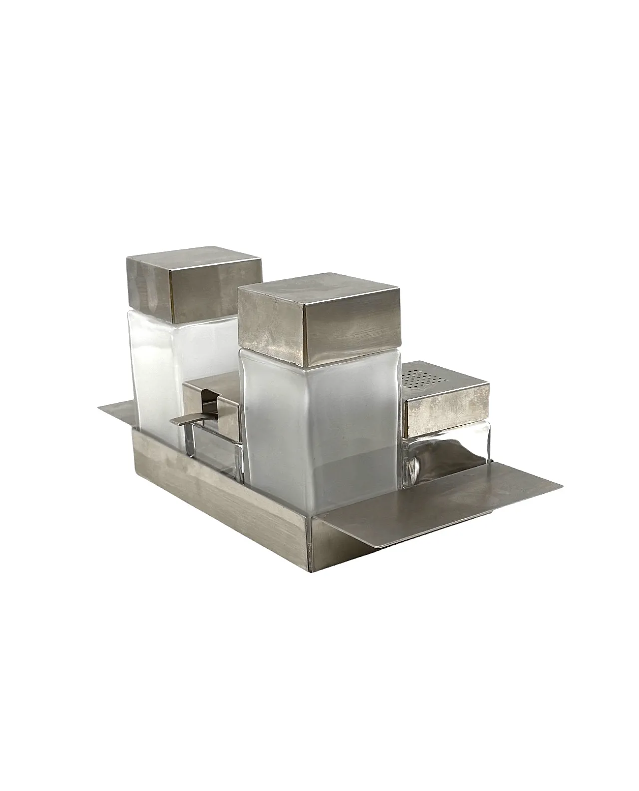 Hollywood Regency Cruet-set, Zani Italy manufacture, 1970s. 15