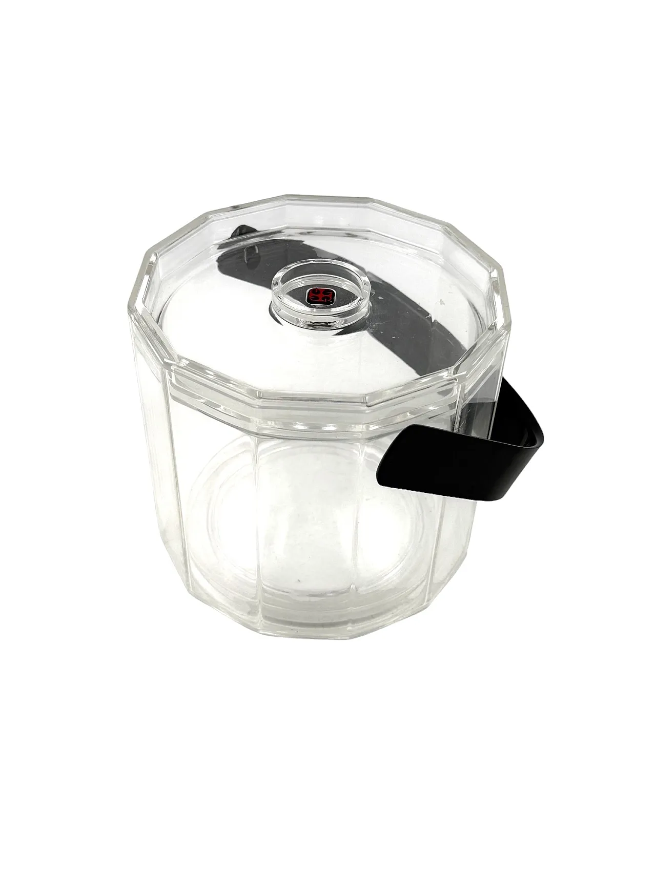 Secchiello per ghiaccio in plastica dell'era spaziale by Guzzini, 70s 9