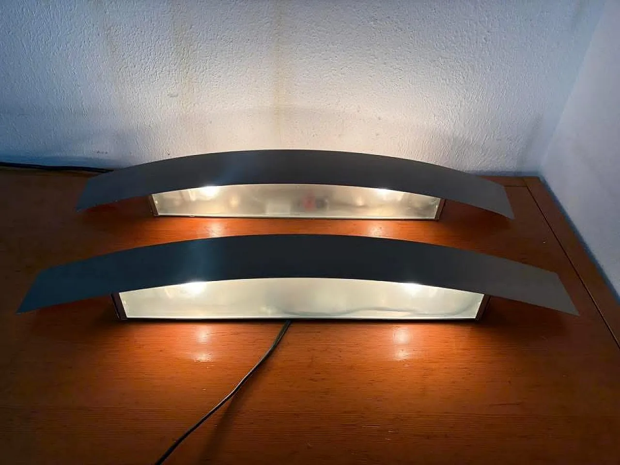 Coppia applique Artemide, anni '70 1