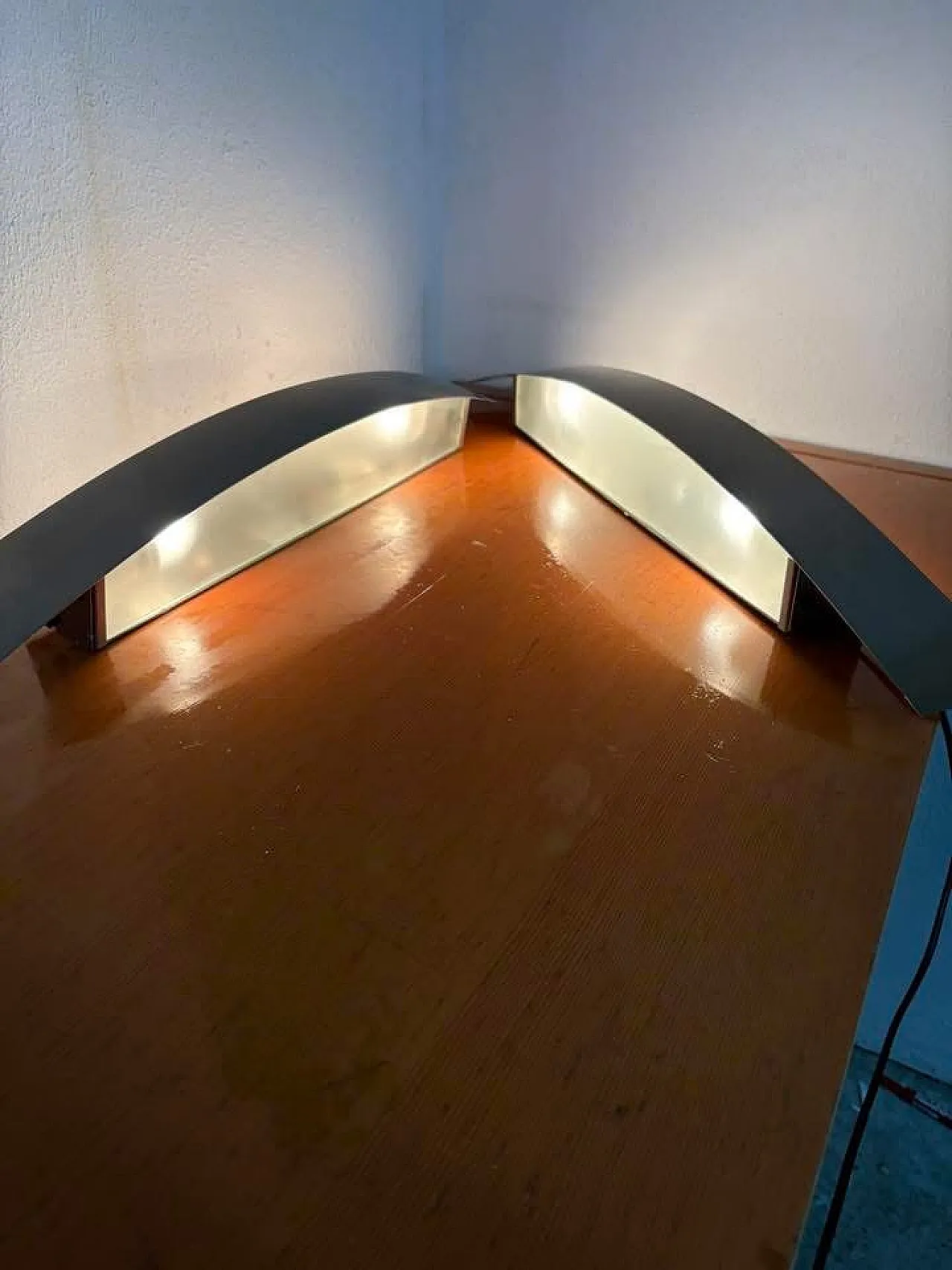 Coppia applique Artemide, anni '70 6