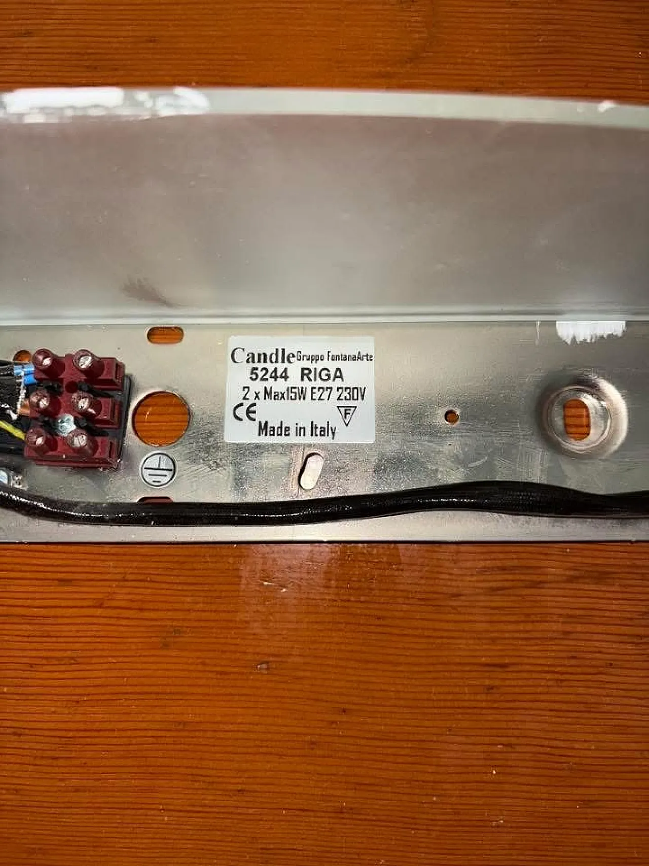 Coppia applique Artemide, anni '70 8