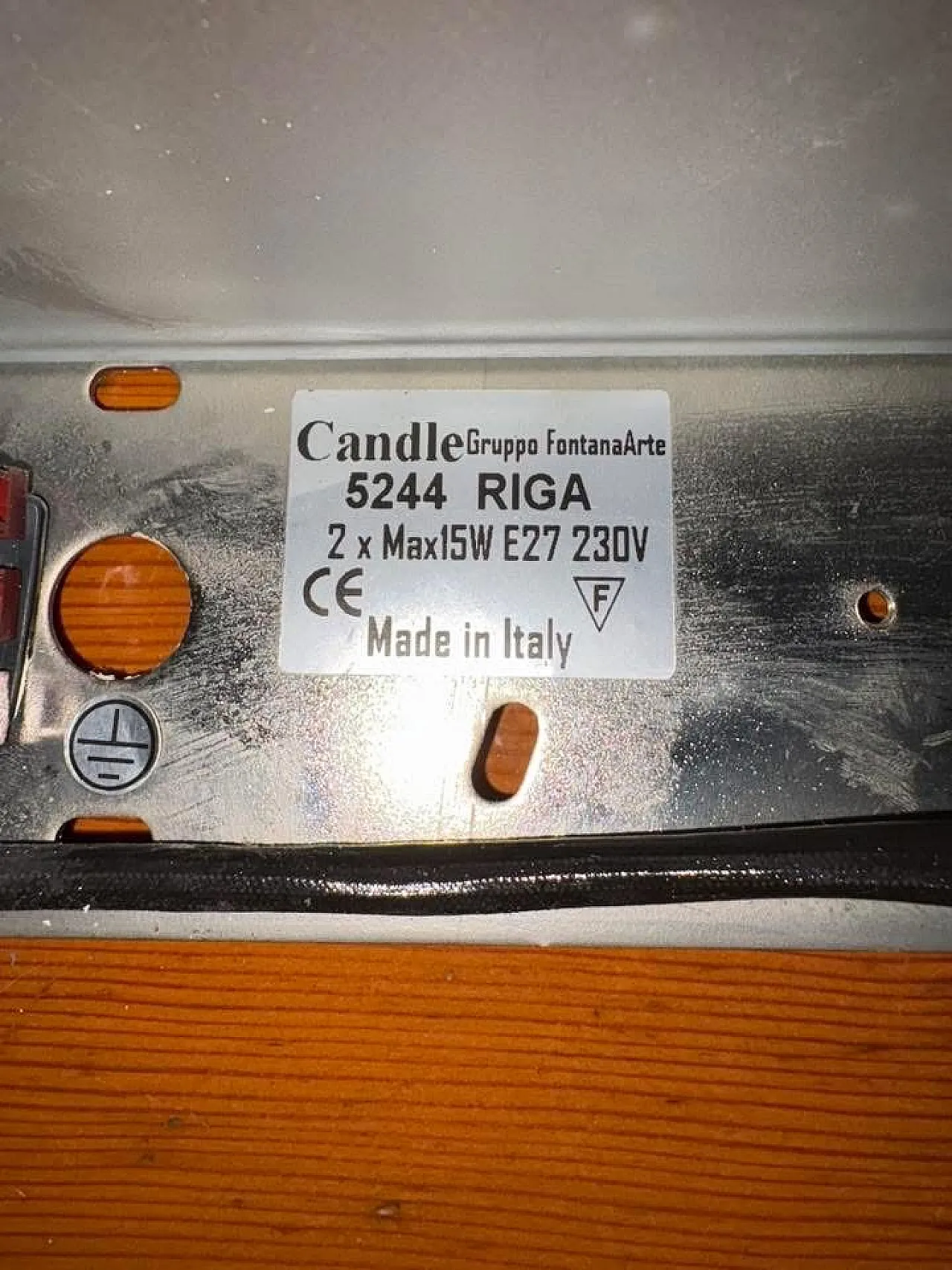 Coppia applique Artemide, anni '70 9