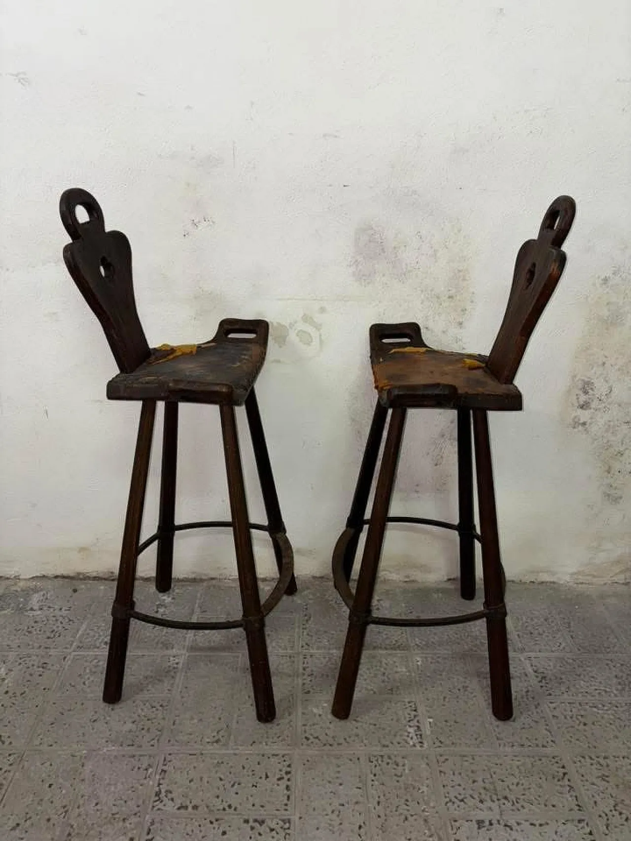 Brutalist stools, 70s 6