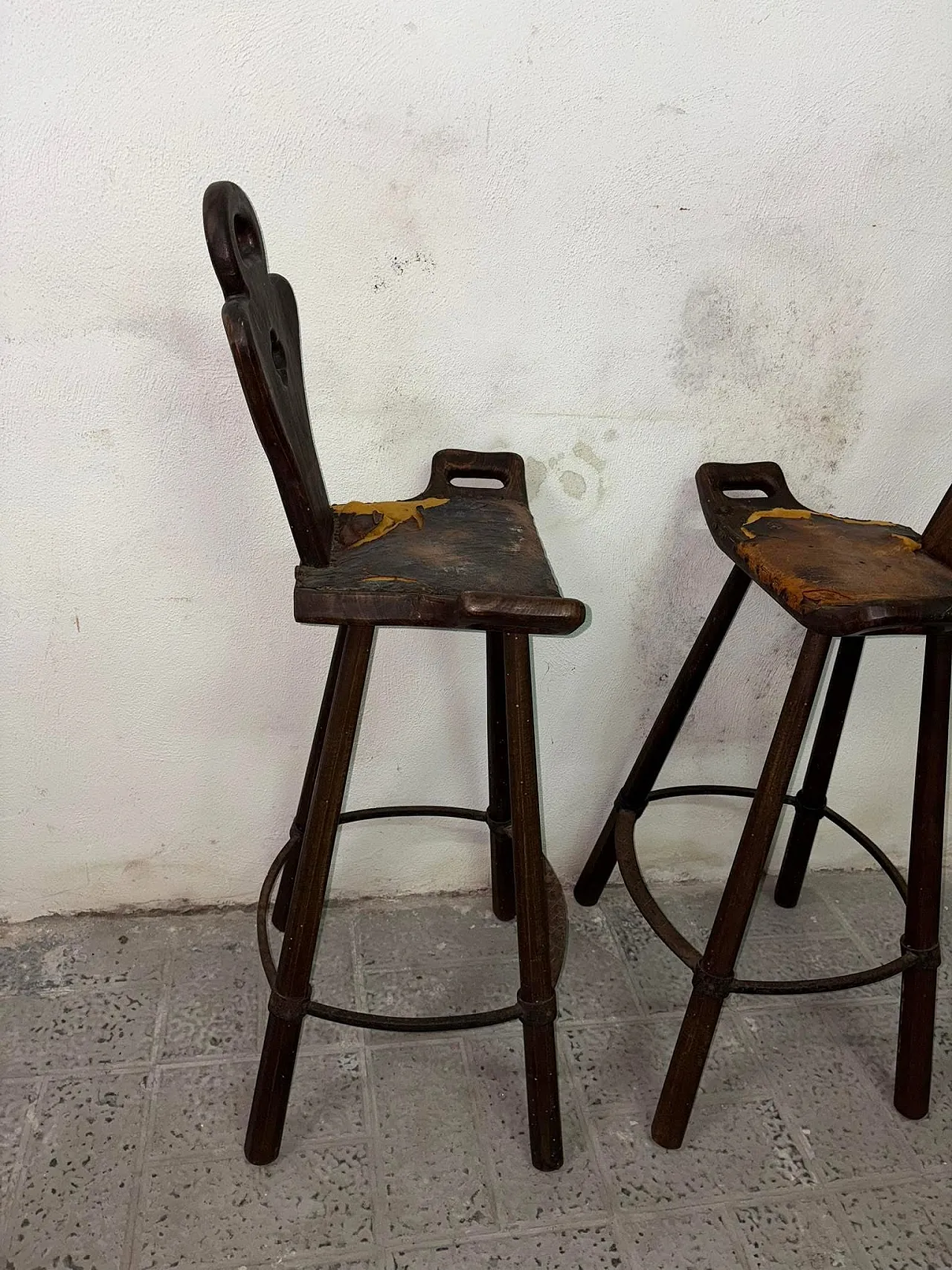 Brutalist stools, 70s 7