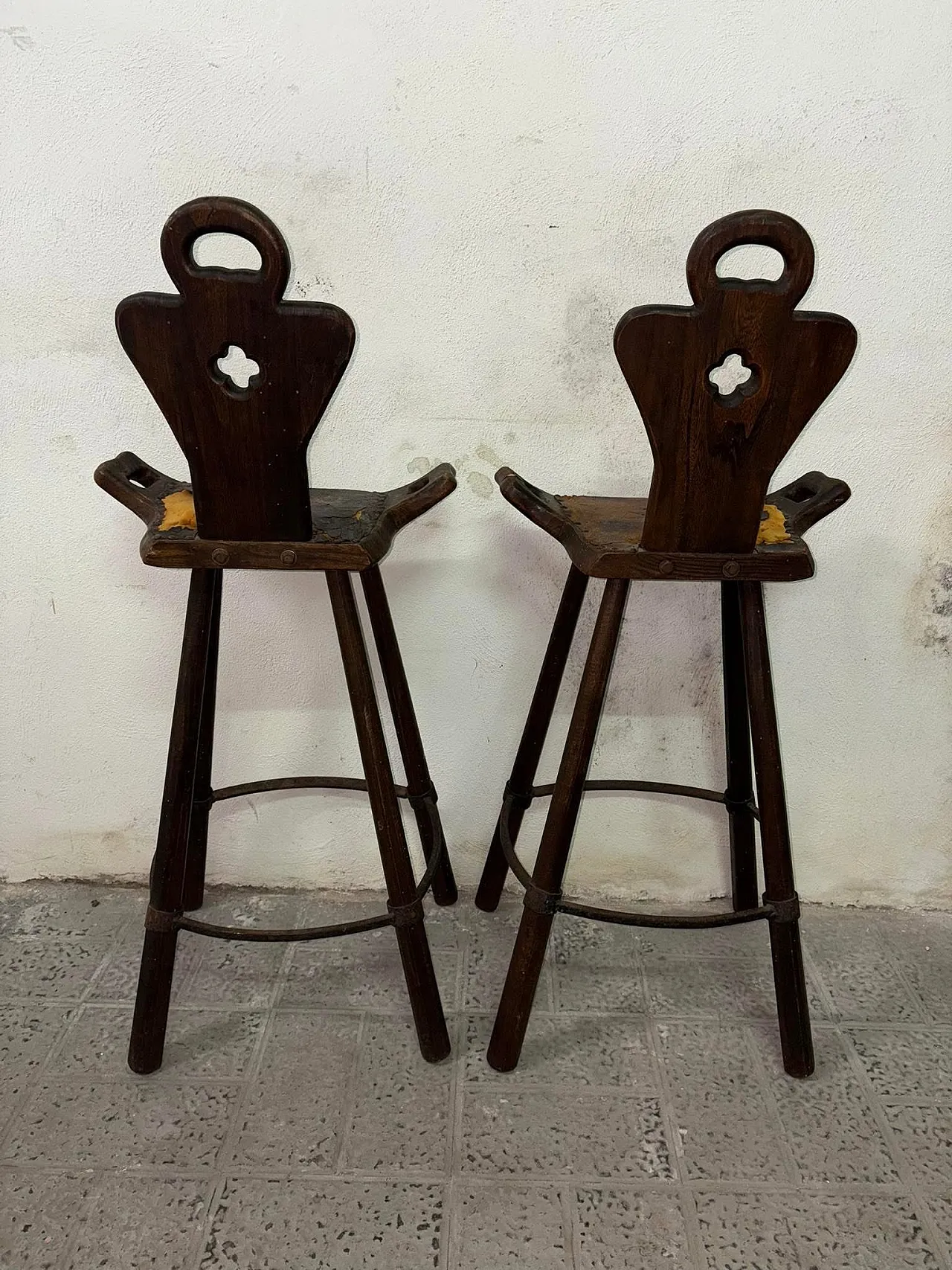 Brutalist stools, 70s 8