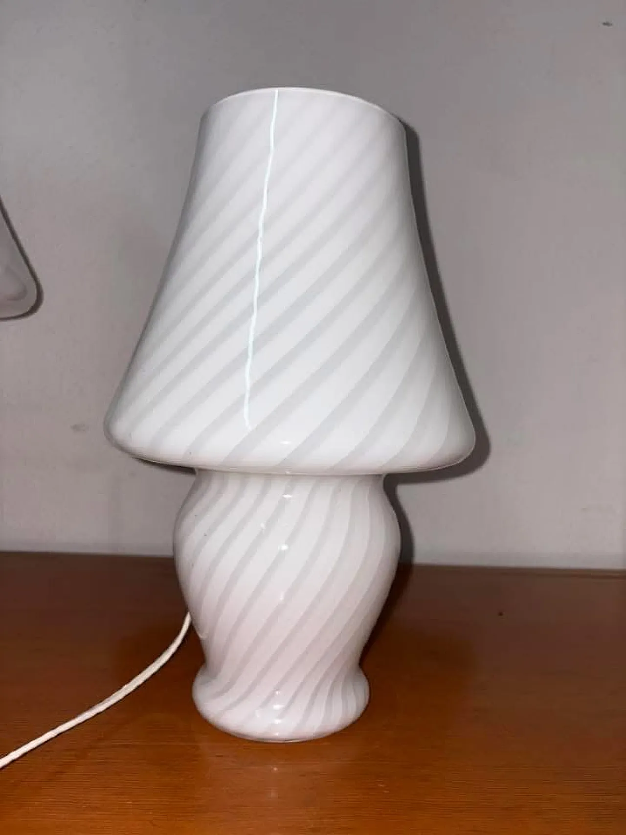 Coppia lampade vetro di Murano, anni '70 3