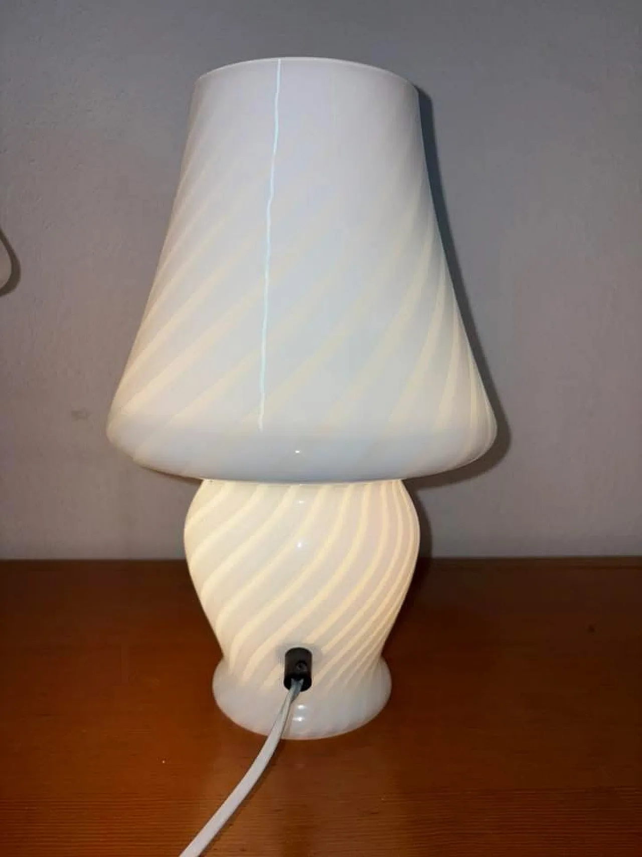 Coppia lampade vetro di Murano, anni '70 7