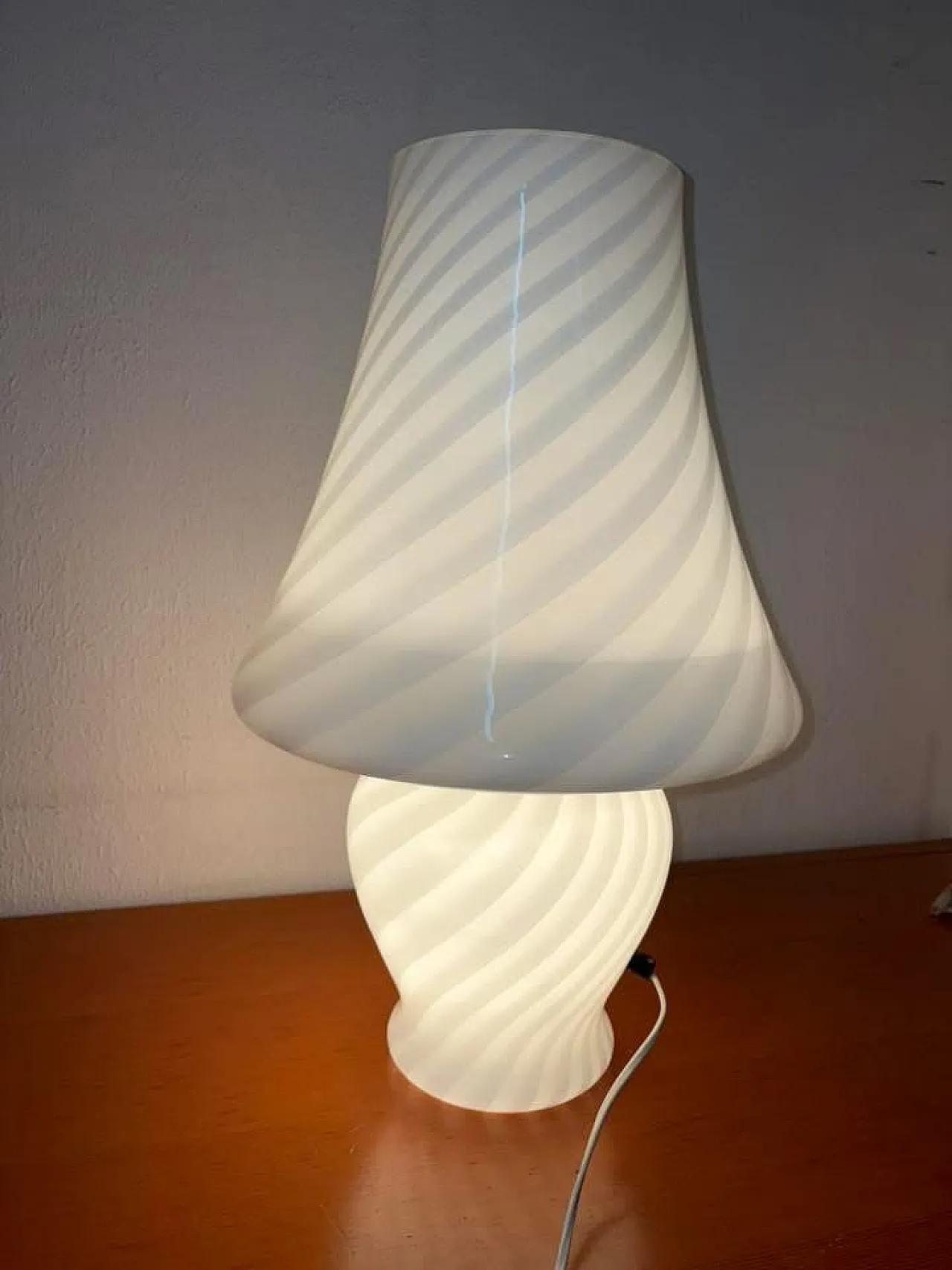 Coppia lampade vetro di Murano, anni '70 12