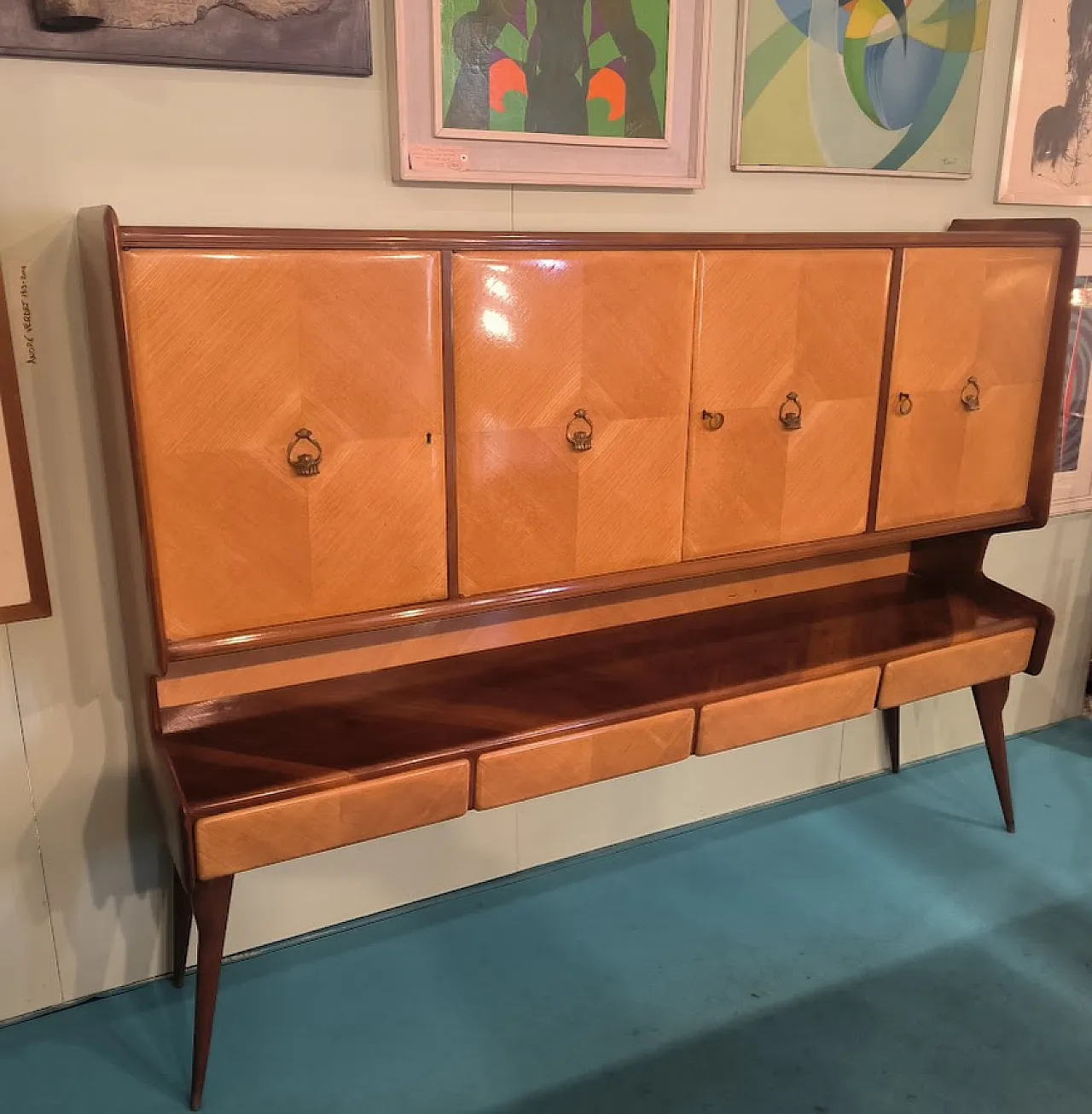 Credenza da pranzo nello stile di Ico Parisi, anni '50 - ITALIA 16