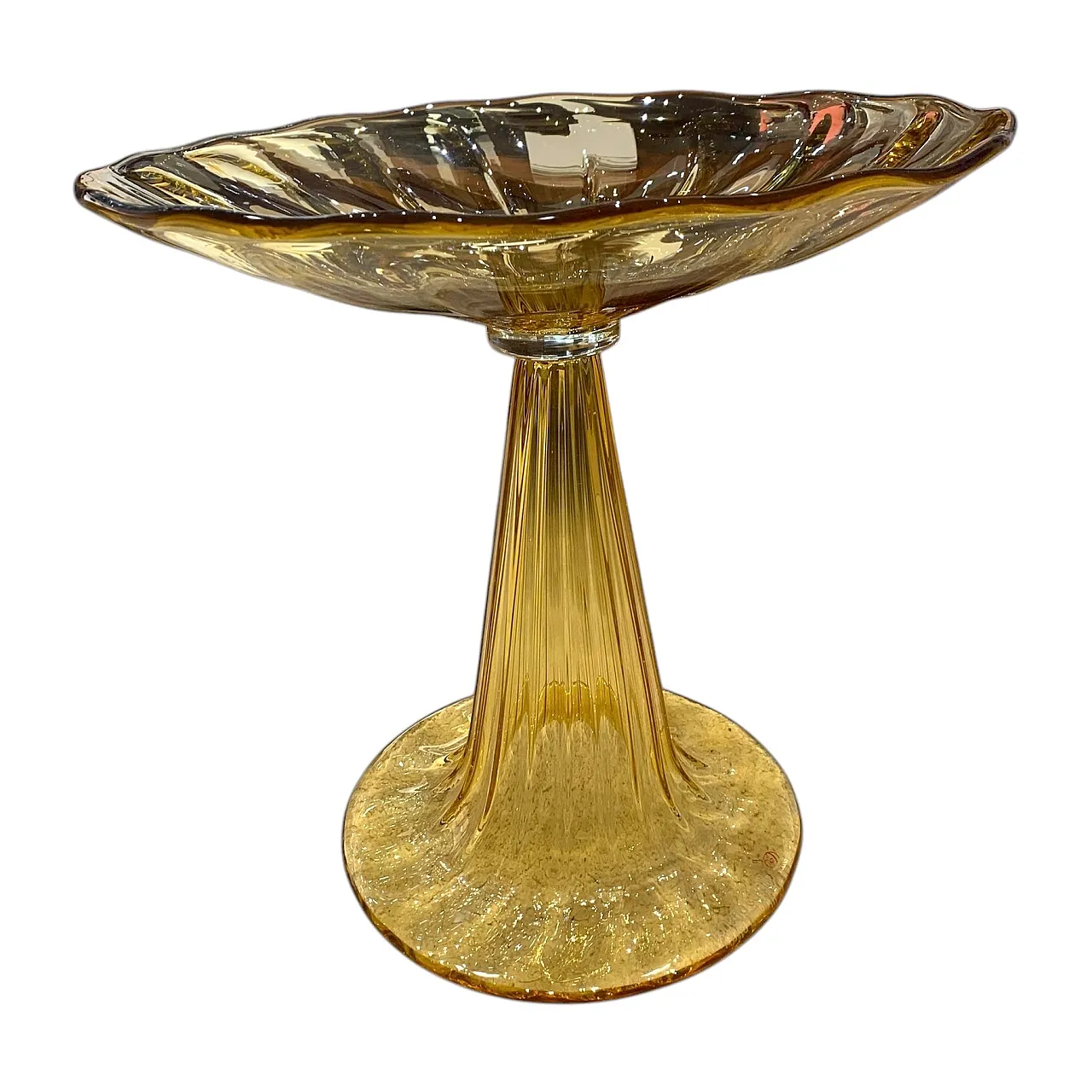 Murano glass cake stand Roberto Cavalli, 90s 1