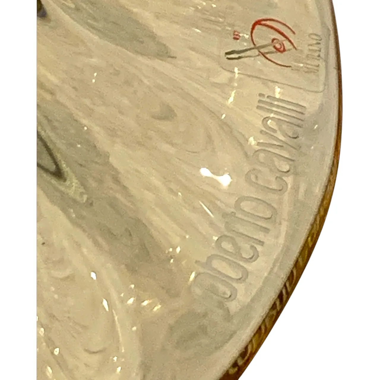 Murano glass cake stand Roberto Cavalli, 90s 8