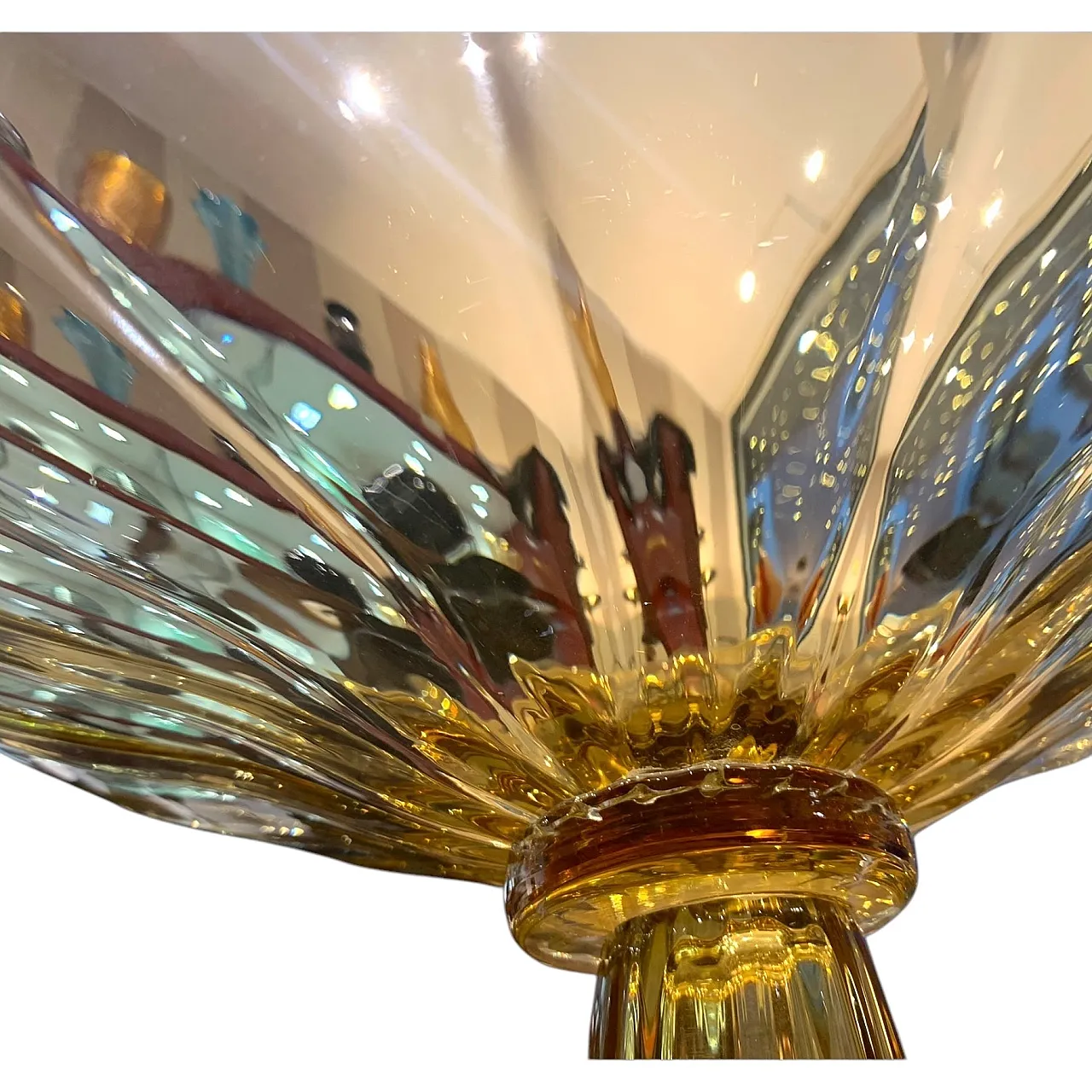 Murano glass cake stand Roberto Cavalli, 90s 10