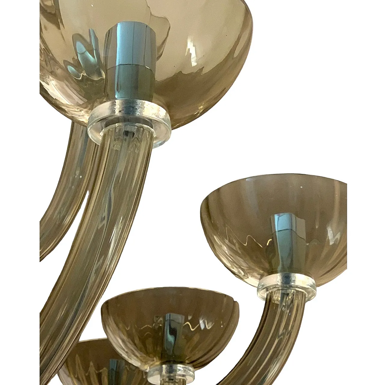 Chandelier by Gino Cenedese for Venier, 90s 3