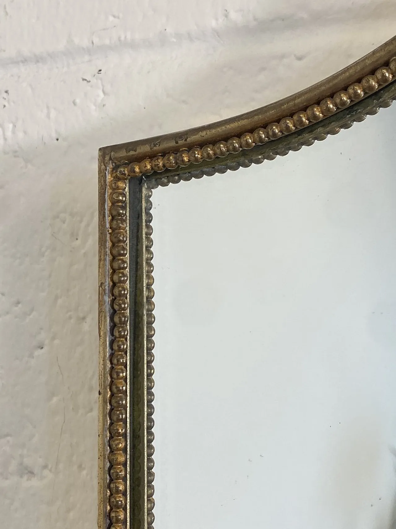 Specchio in ottone nello stile di Gio Ponti, anni '50 4