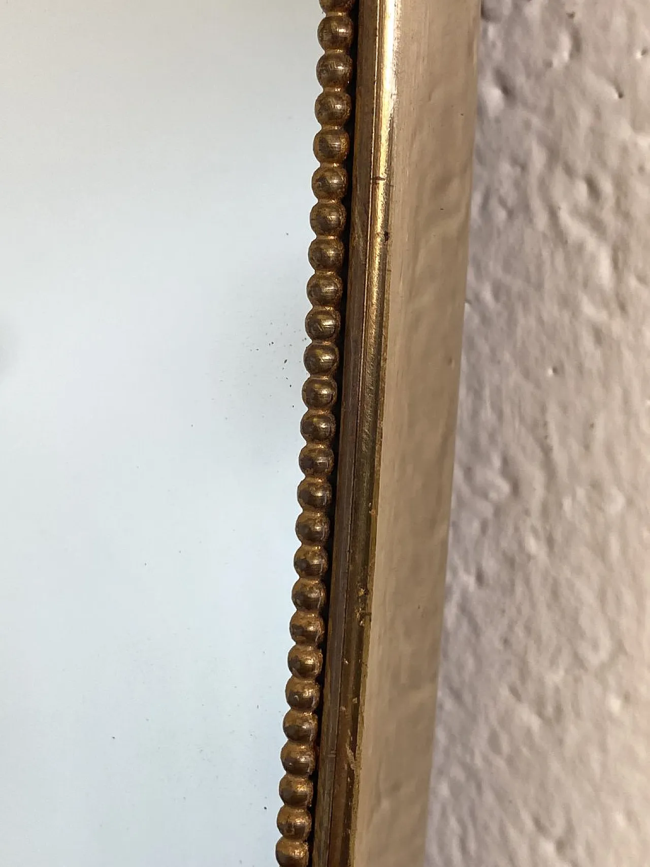 Specchio in ottone nello stile di Gio Ponti, anni '50 8