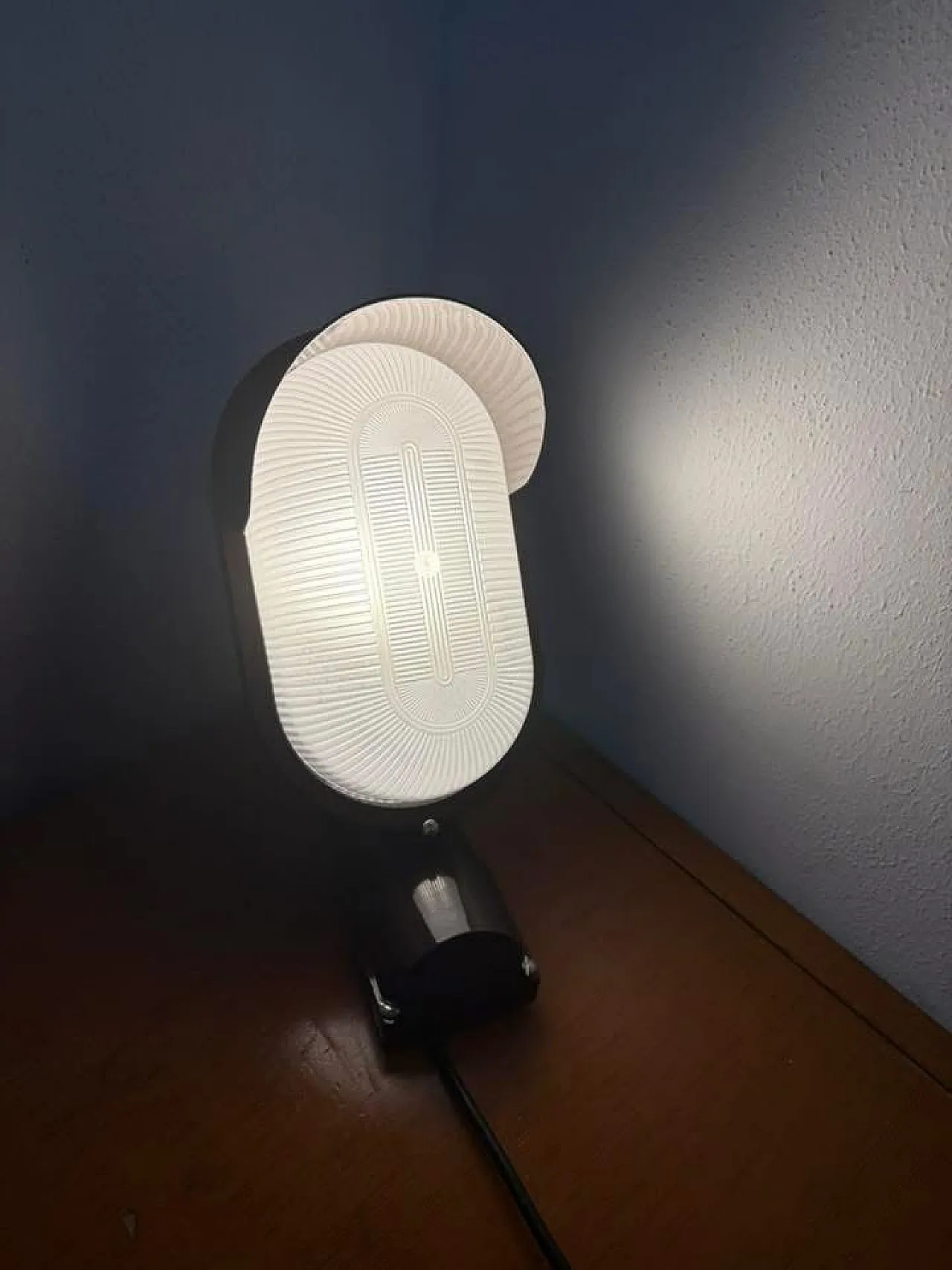 Lampada in metallo per esterno, anni '70 2