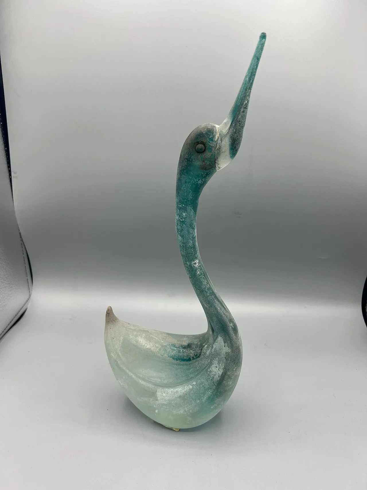 Cenedese Murano "Cigno" sculpture, 70s 2