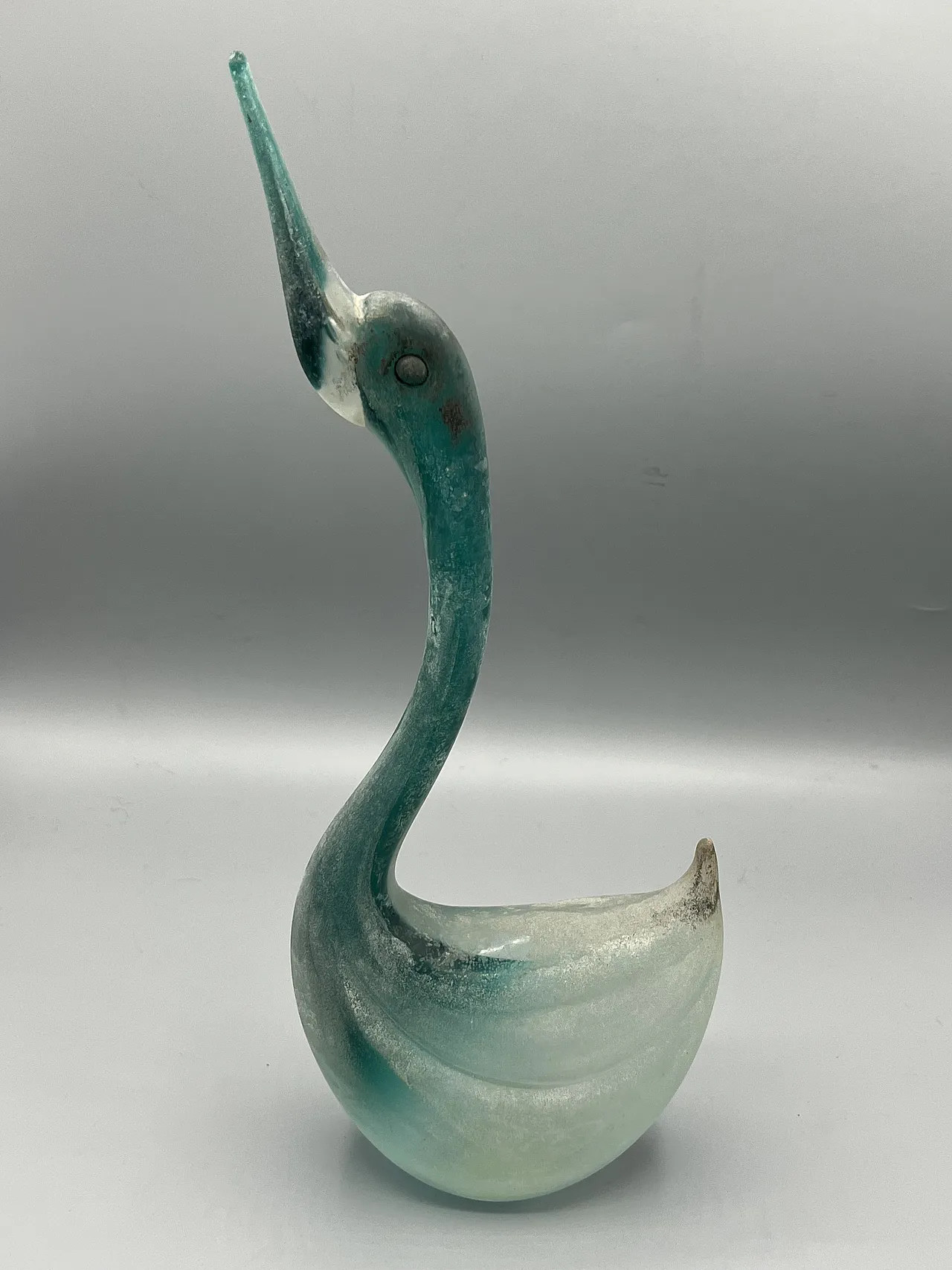 Cenedese Murano "Cigno" sculpture, 70s 5