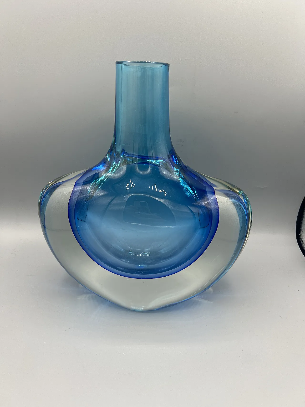 Cenedese Murano vaso in vetro, anni '70 1