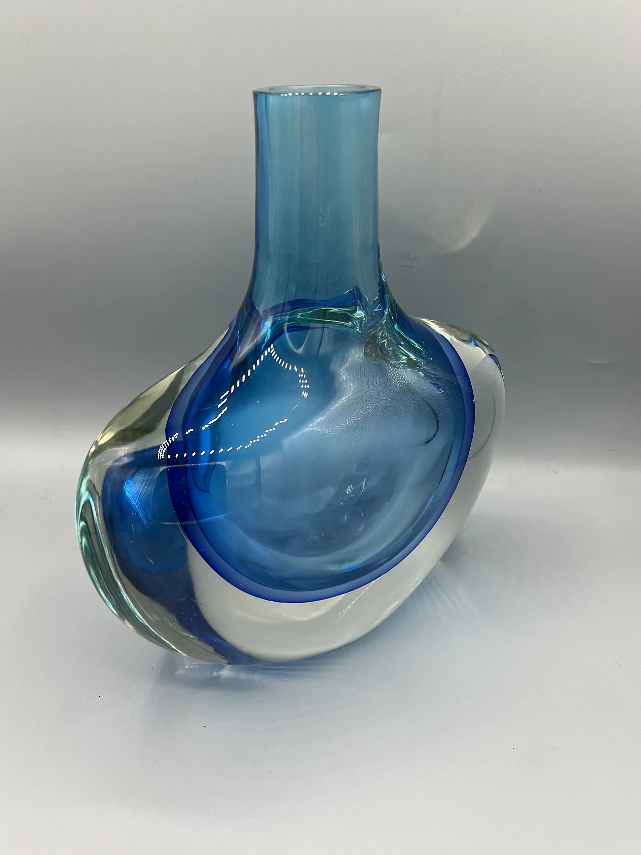 Cenedese Murano vaso in vetro, anni '70 3