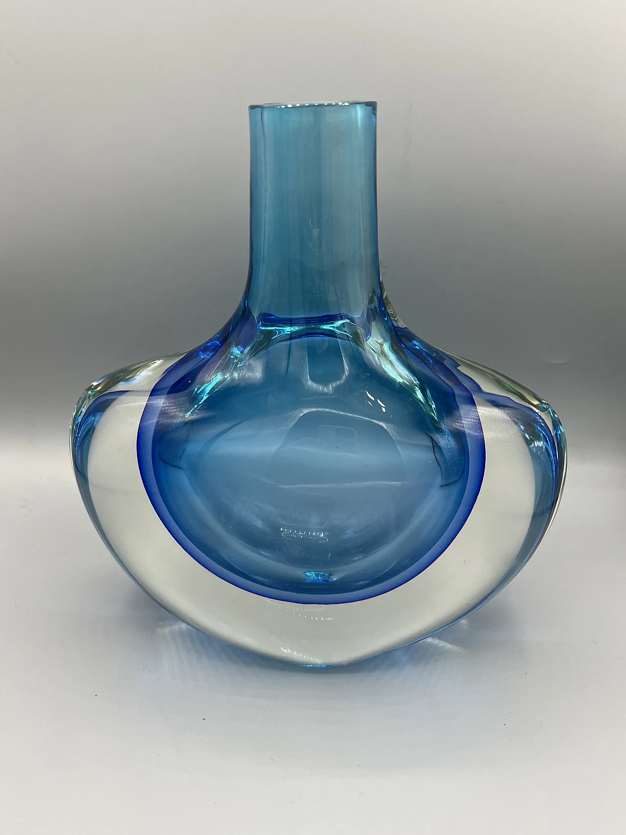 Cenedese Murano vaso in vetro, anni '70 4